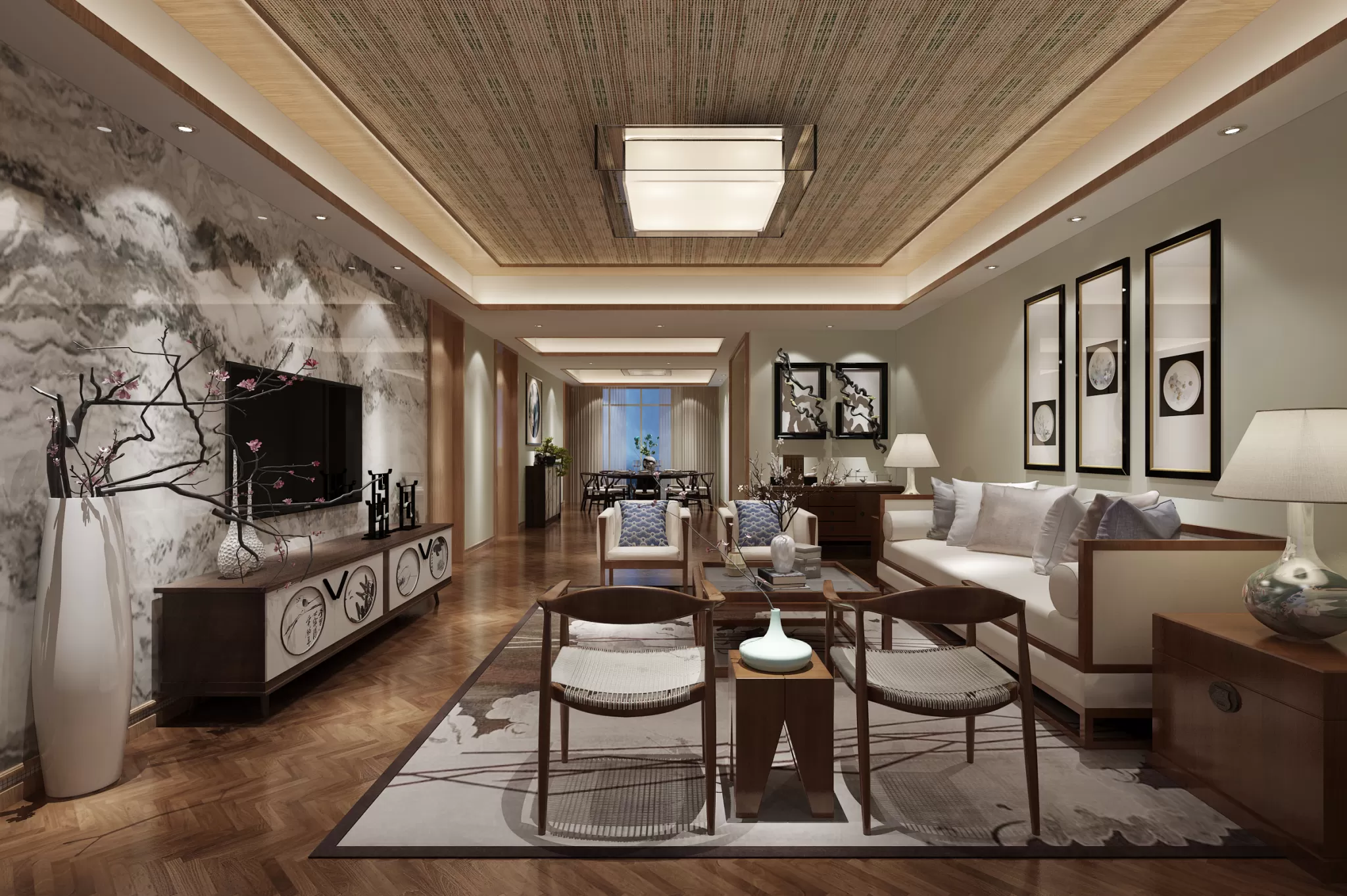 TZ INTERIOR DESIGN 2021 (VRAY) – 1. LIVING ROOM – 10