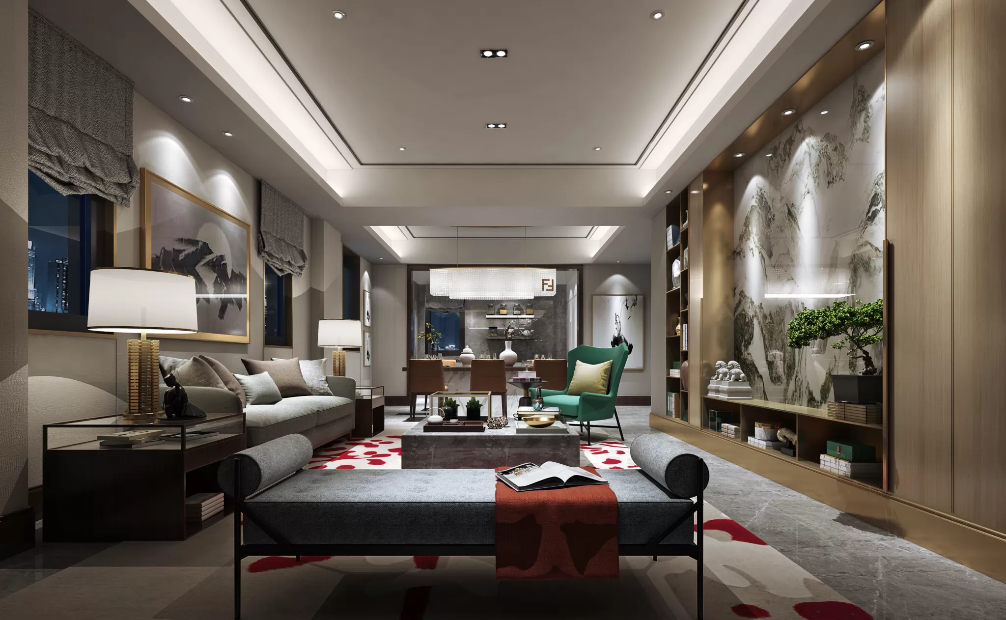 TZ INTERIOR DESIGN 2021 (VRAY) – 1. LIVING ROOM – 110