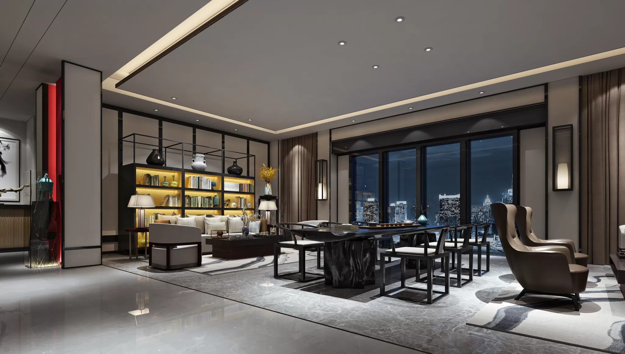 TZ INTERIOR DESIGN 2021 (VRAY) – 1. LIVING ROOM – 111