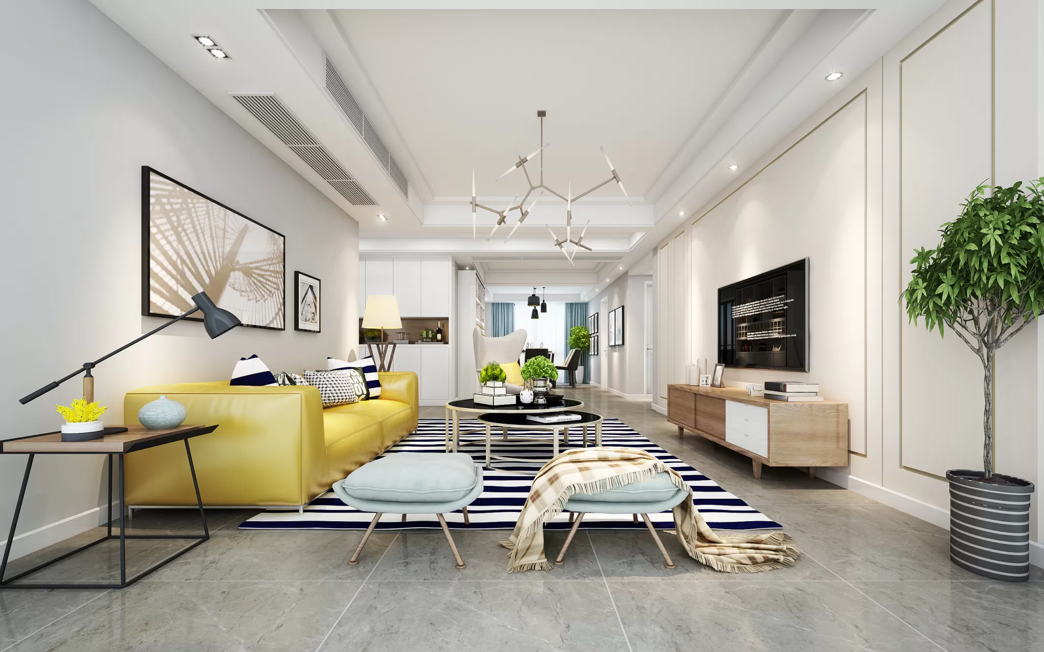 TZ INTERIOR DESIGN 2021 (VRAY) – 1. LIVING ROOM – 112