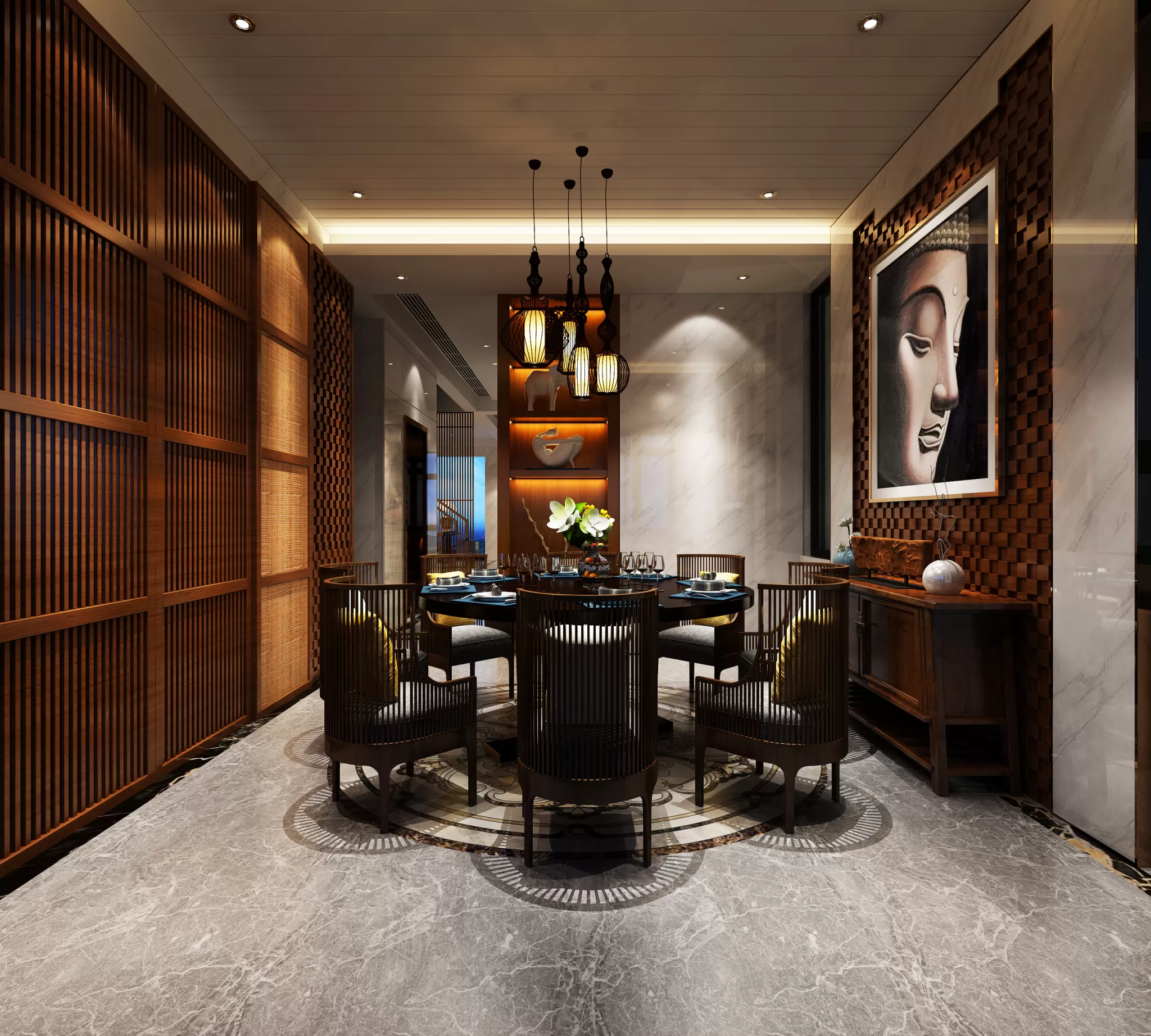 TZ INTERIOR DESIGN 2021 (VRAY) – 1. LIVING ROOM – 12