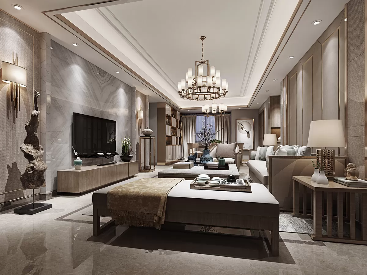 TZ INTERIOR DESIGN 2021 (VRAY) – 1. LIVING ROOM – 123