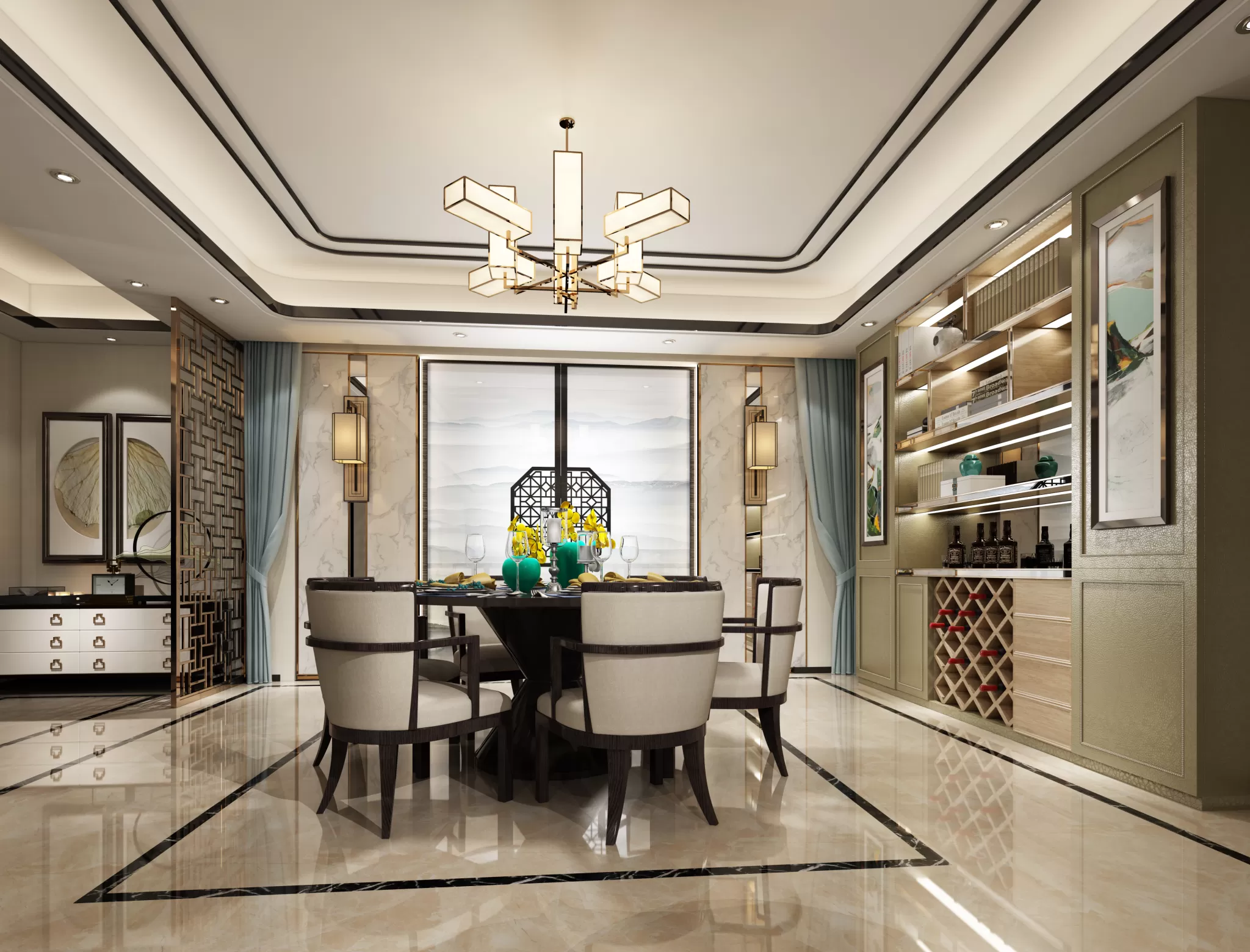 TZ INTERIOR DESIGN 2021 (VRAY) – 1. LIVING ROOM – 127