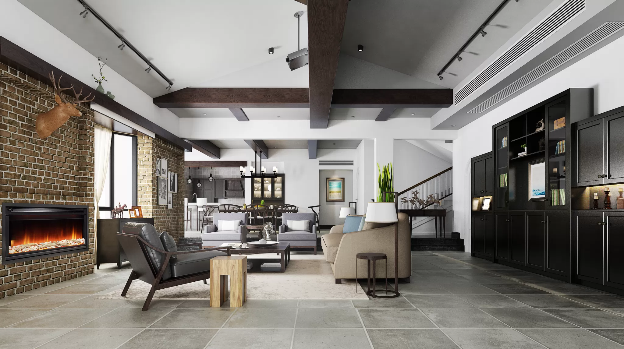 TZ INTERIOR DESIGN 2021 (VRAY) – 1. LIVING ROOM – 13