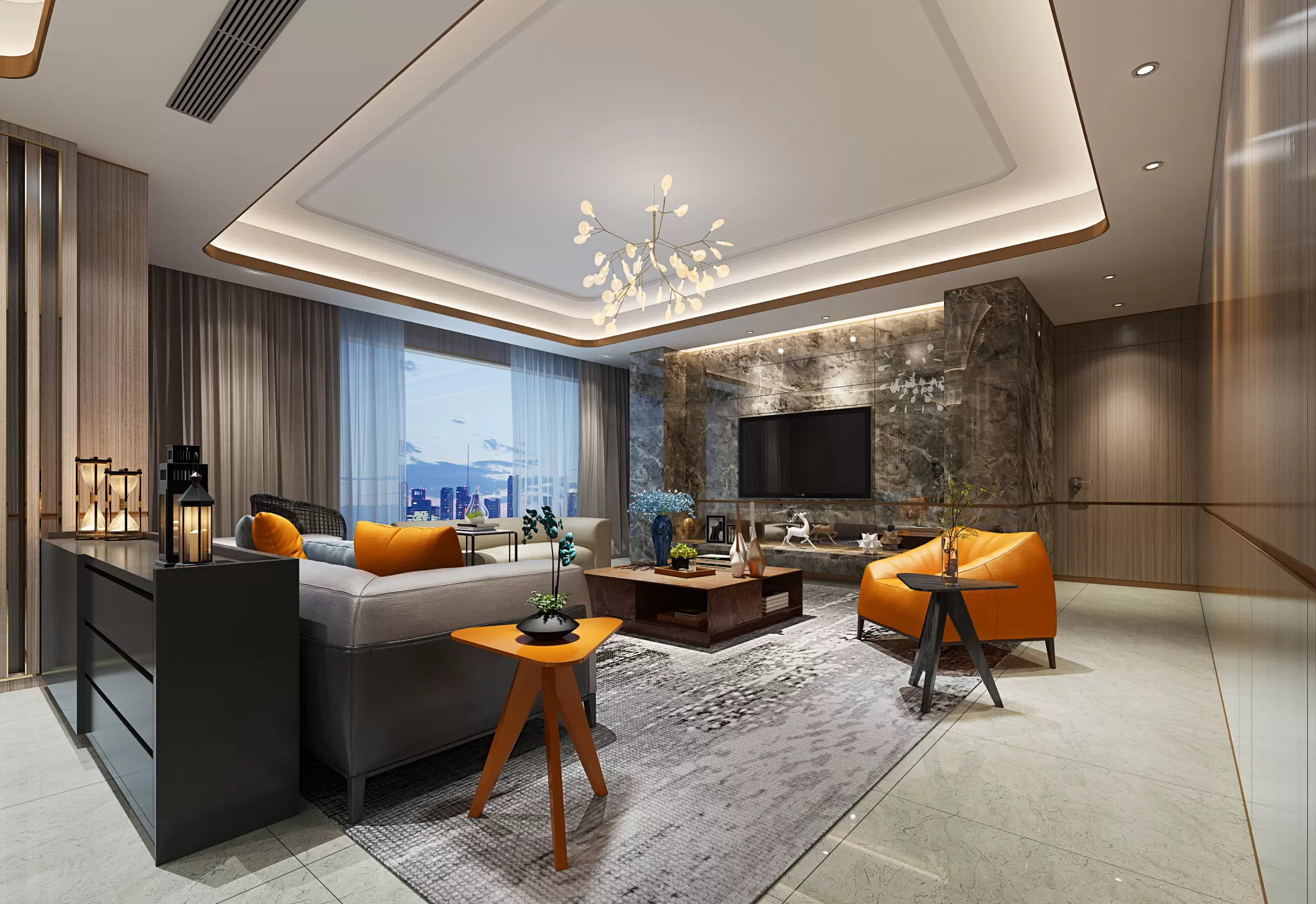 TZ INTERIOR DESIGN 2021 (VRAY) – 1. LIVING ROOM – 132