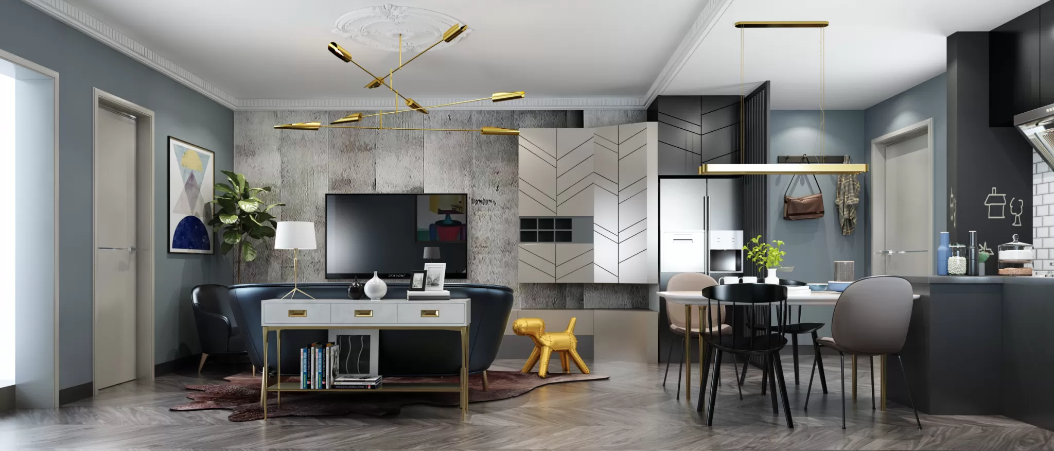 TZ INTERIOR DESIGN 2021 (VRAY) – 1. LIVING ROOM – 146