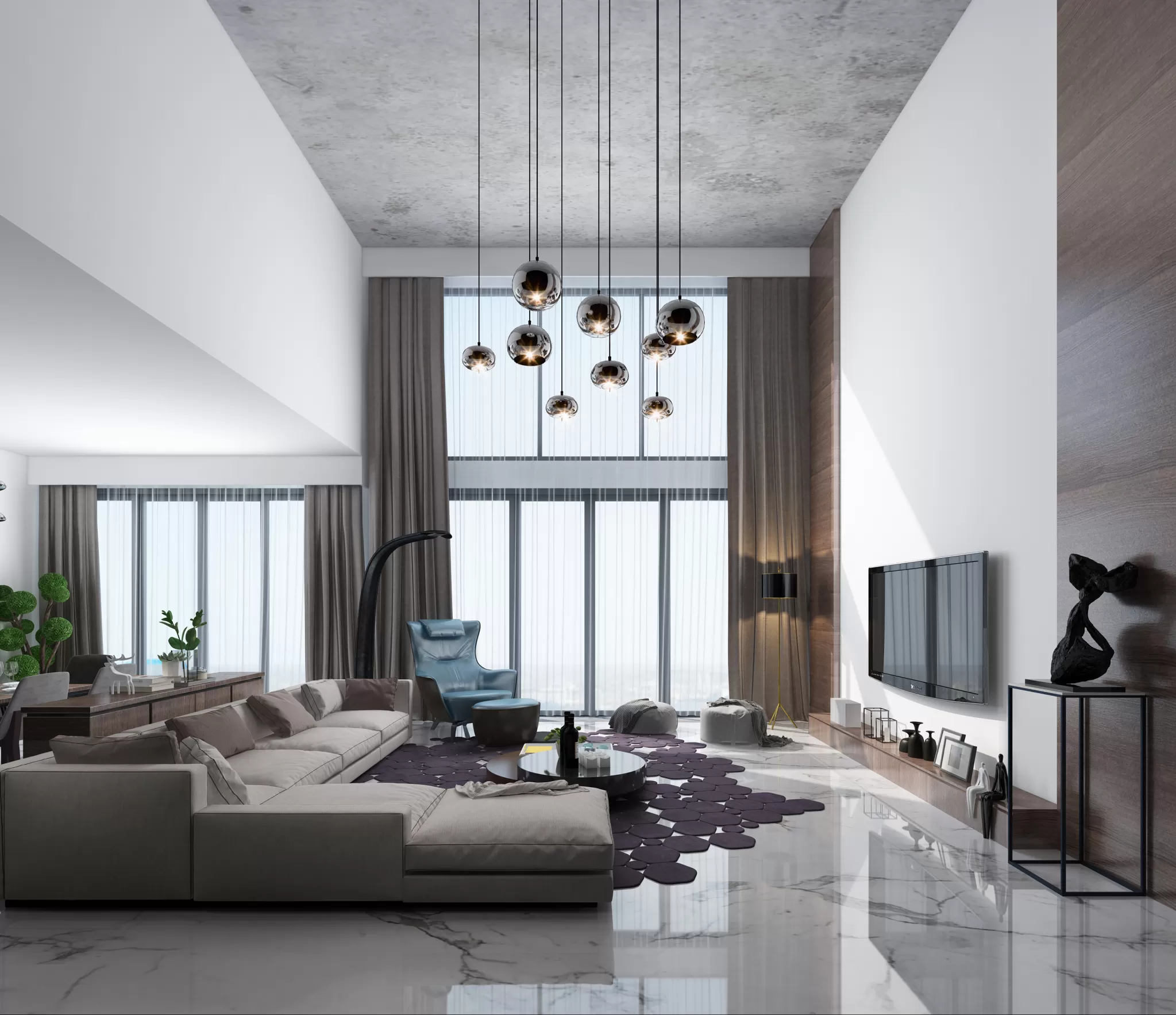 TZ INTERIOR DESIGN 2021 (VRAY) – 1. LIVING ROOM – 156