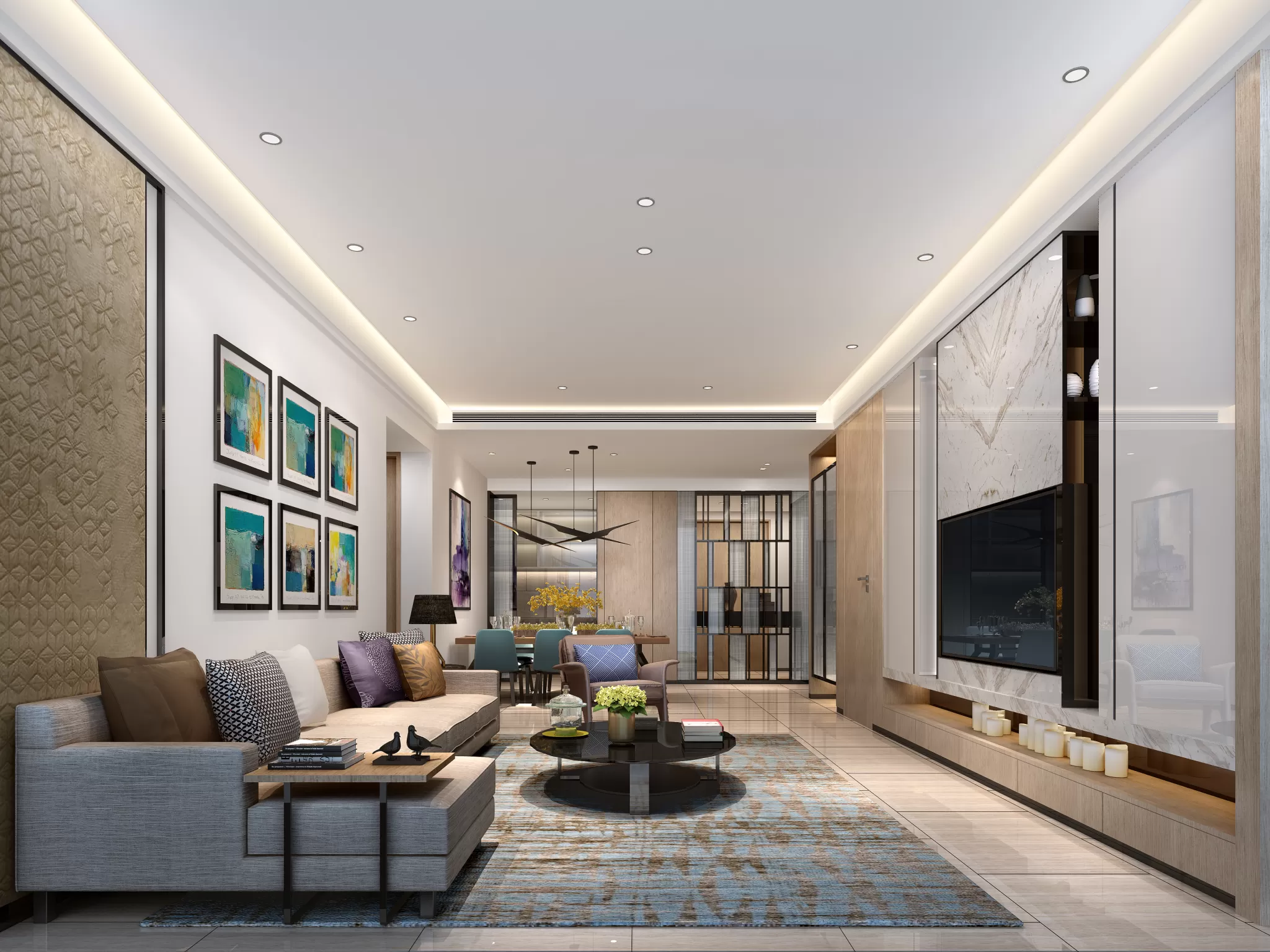 TZ INTERIOR DESIGN 2021 (VRAY) – 1. LIVING ROOM – 158