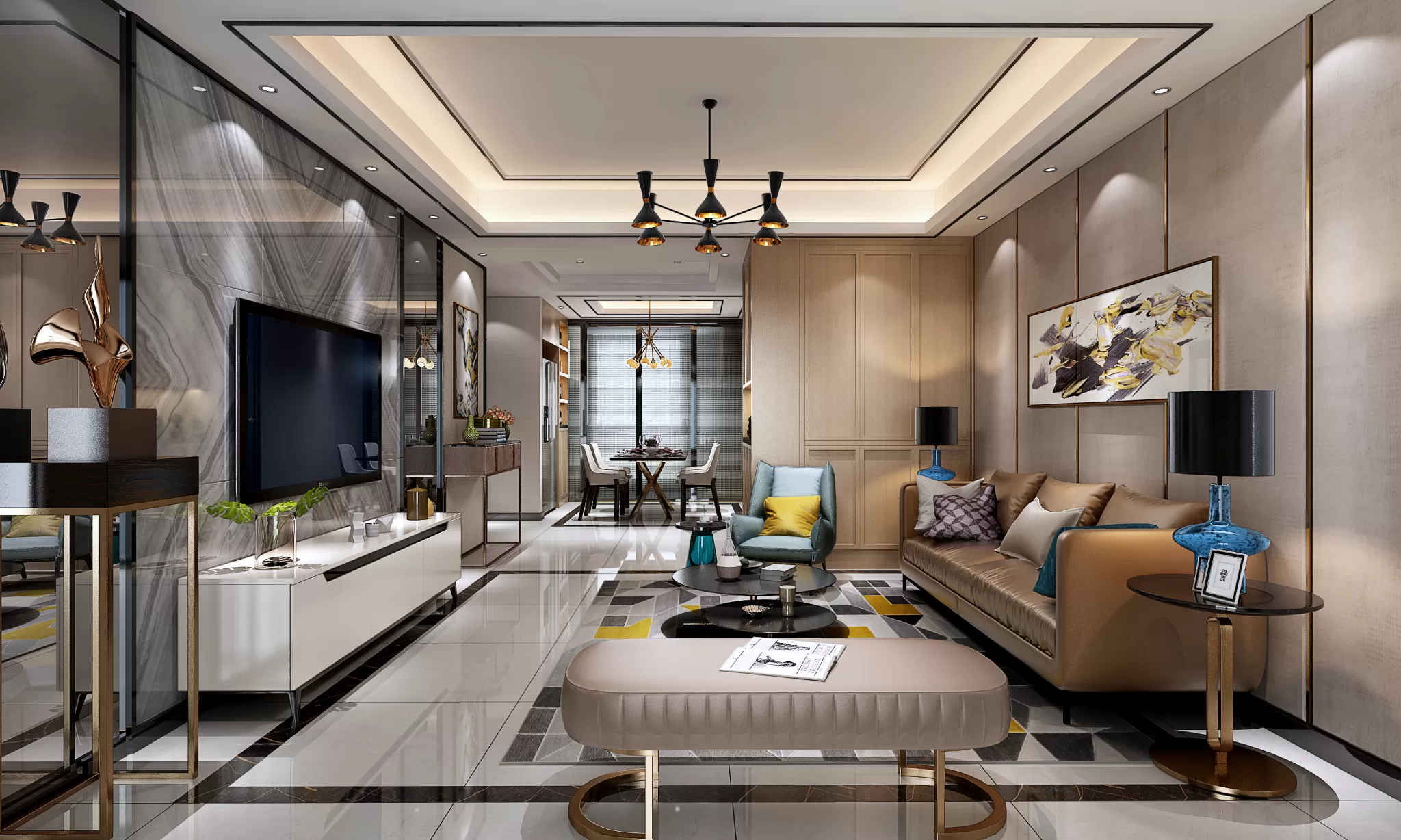 TZ INTERIOR DESIGN 2021 (VRAY) – 1. LIVING ROOM – 162