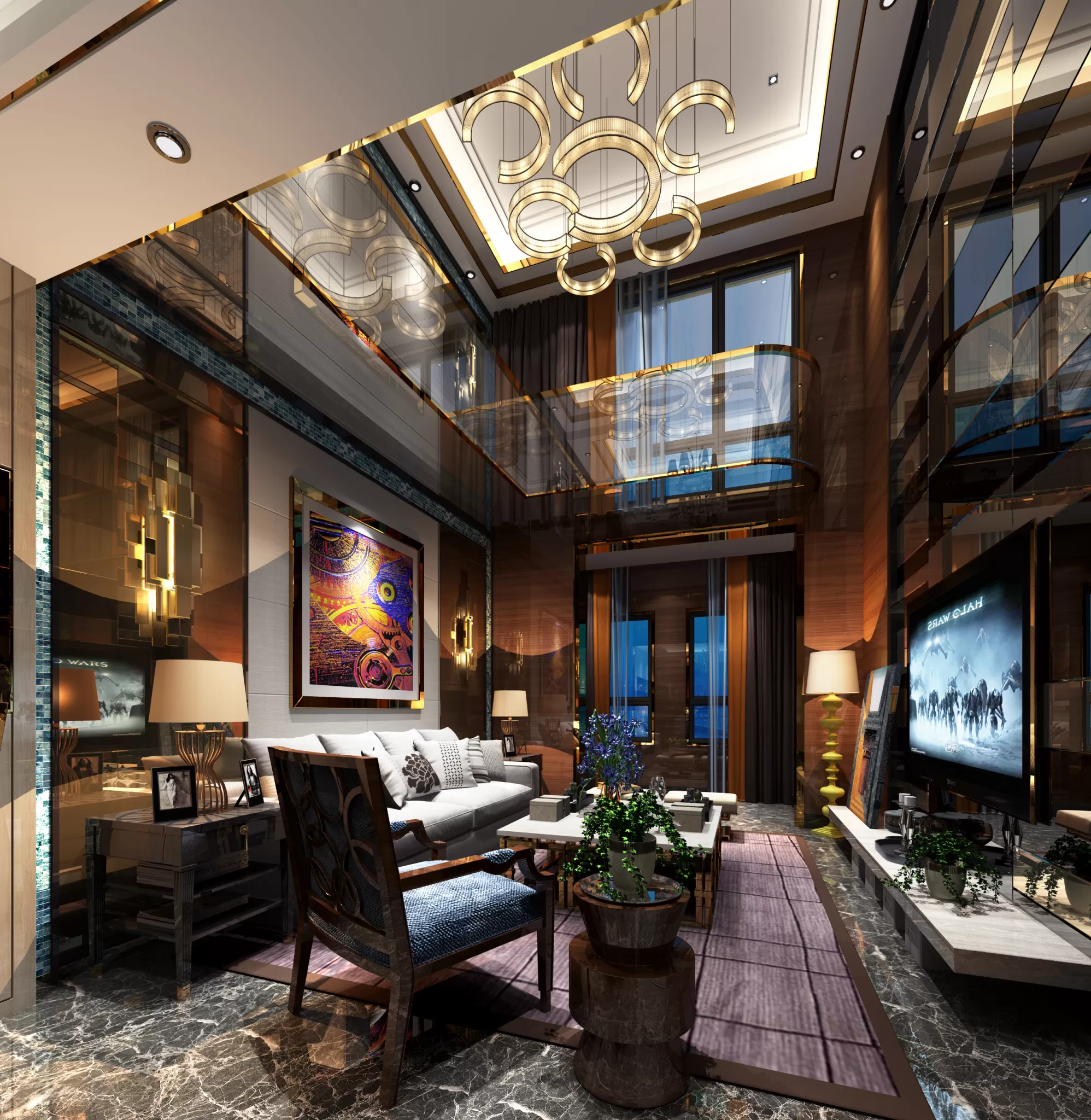 TZ INTERIOR DESIGN 2021 (VRAY) – 1. LIVING ROOM – 19