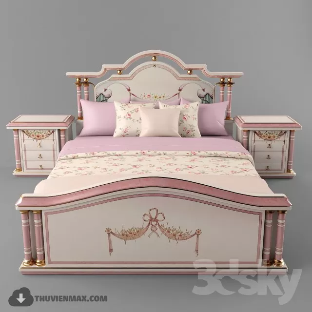 BED 3D MODELS – CLASSIC – 164