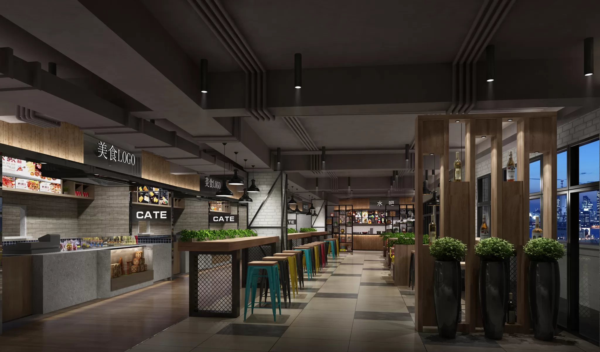 TZ INTERIOR DESIGN 2021 (VRAY) – 11. RESTAURANT – COFFEE – 40 TZ INTERIOR DESIGN 2021 (VRAY) – 11. RESTAURANT – COFFEE – 40