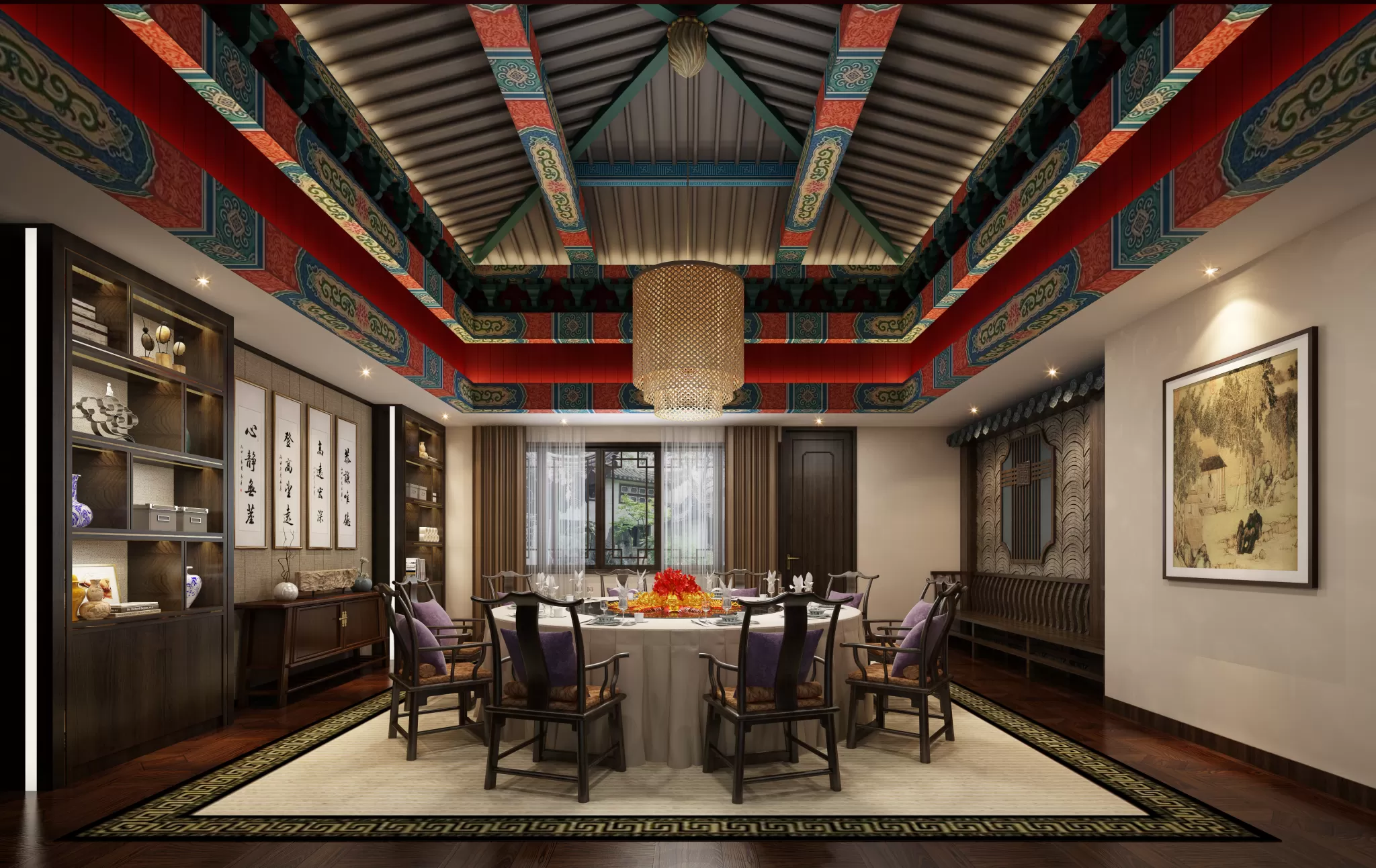 TZ INTERIOR DESIGN 2021 (VRAY) – 13. RESTAURANT VIP ROOM – 16