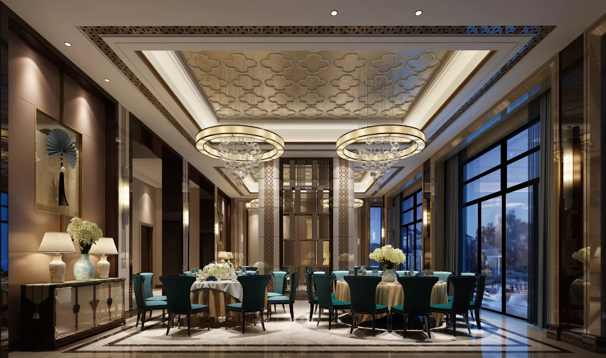 TZ INTERIOR DESIGN 2021 (VRAY) – 13. RESTAURANT VIP ROOM – 26