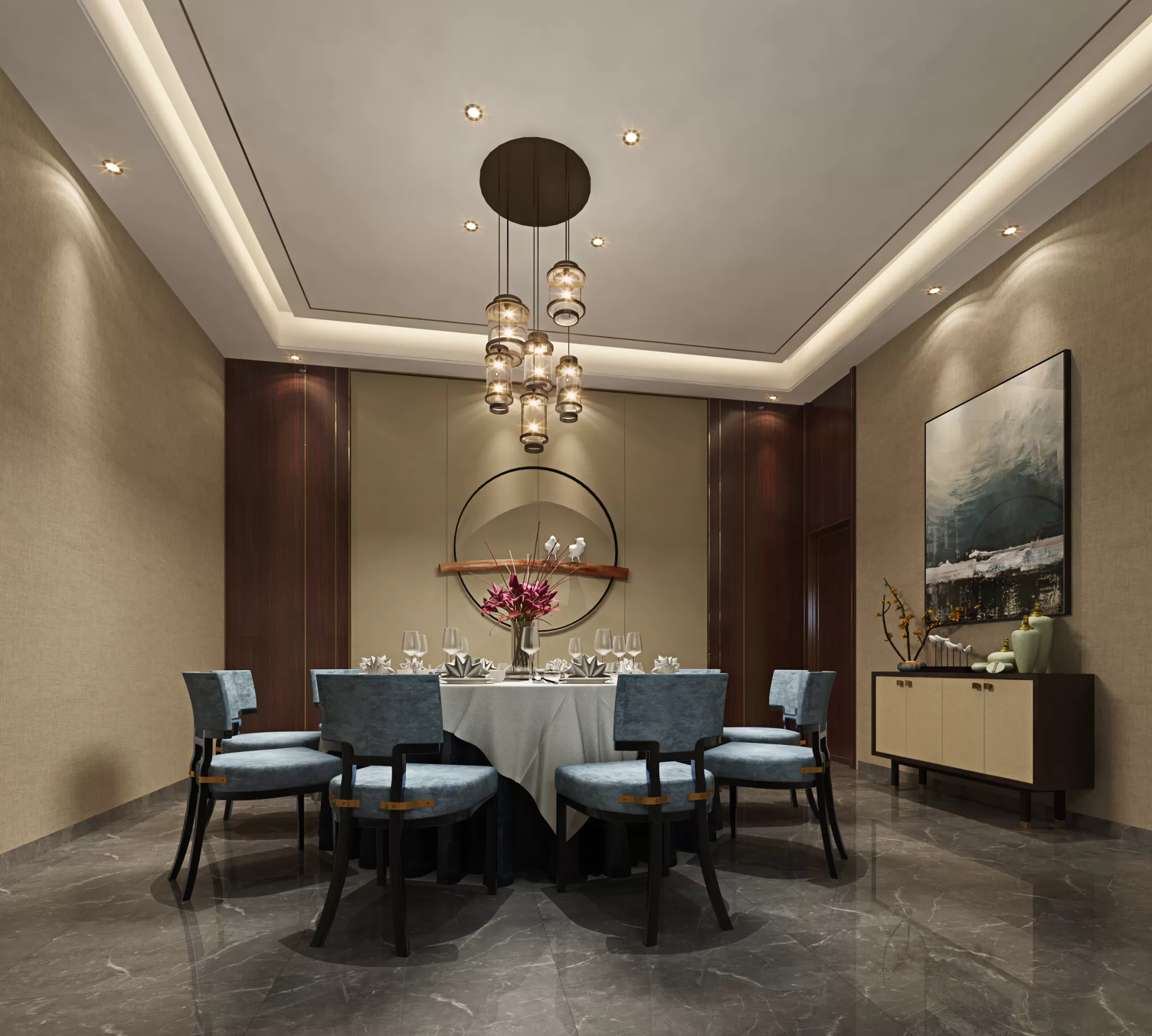 TZ INTERIOR DESIGN 2021 (VRAY) – 13. RESTAURANT VIP ROOM – 44