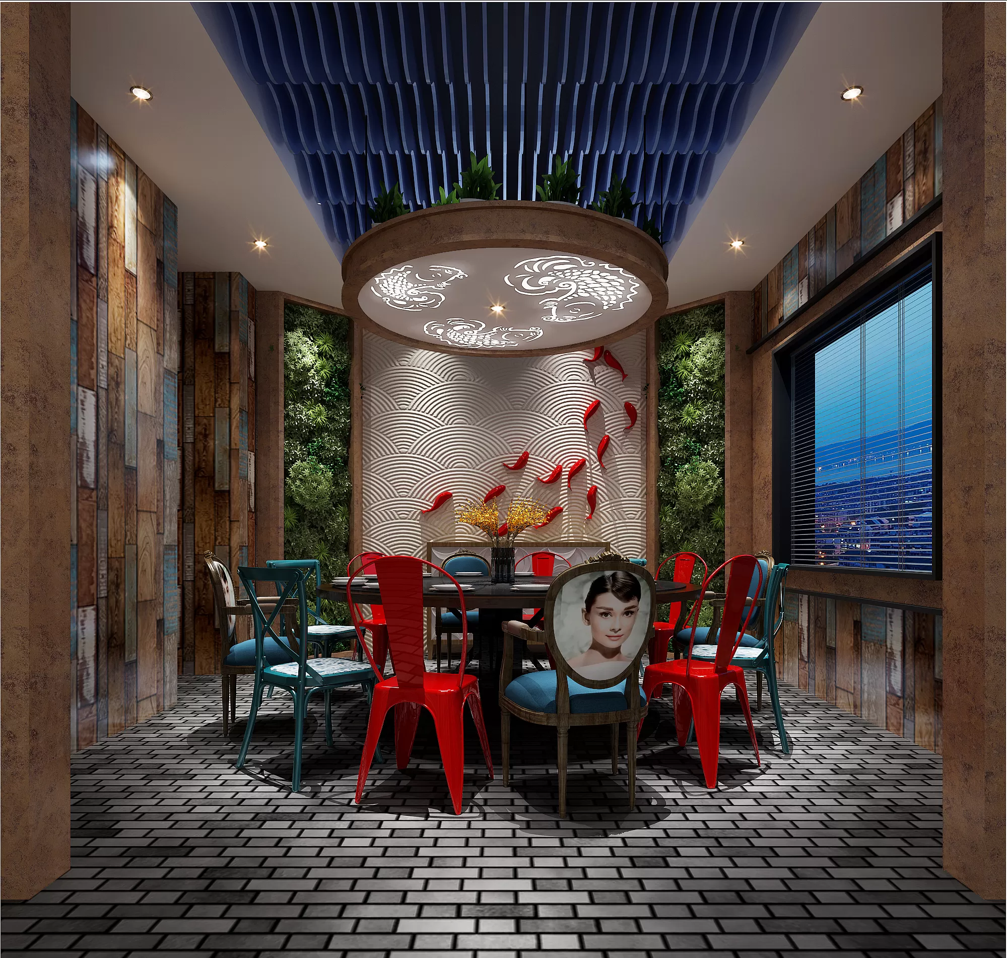 TZ INTERIOR DESIGN 2021 (VRAY) – 13. RESTAURANT VIP ROOM – 58