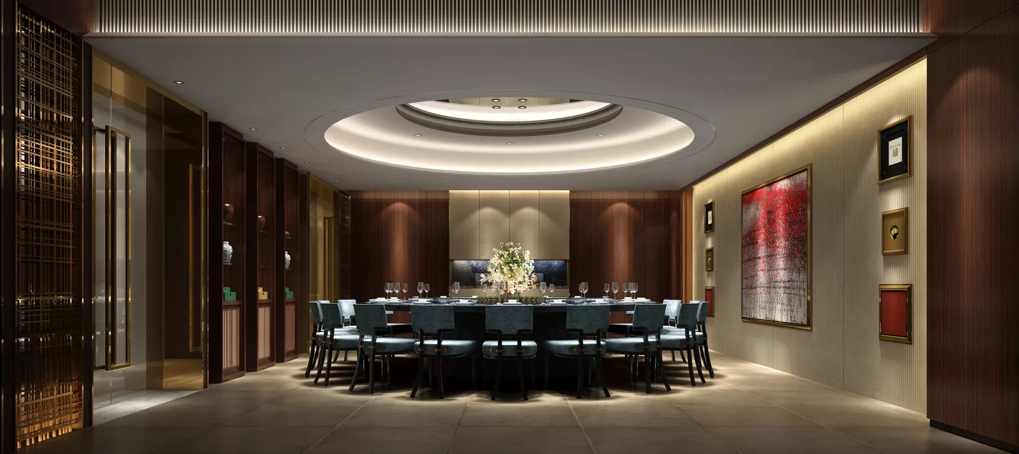 TZ INTERIOR DESIGN 2021 (VRAY) – 13. RESTAURANT VIP ROOM – 62