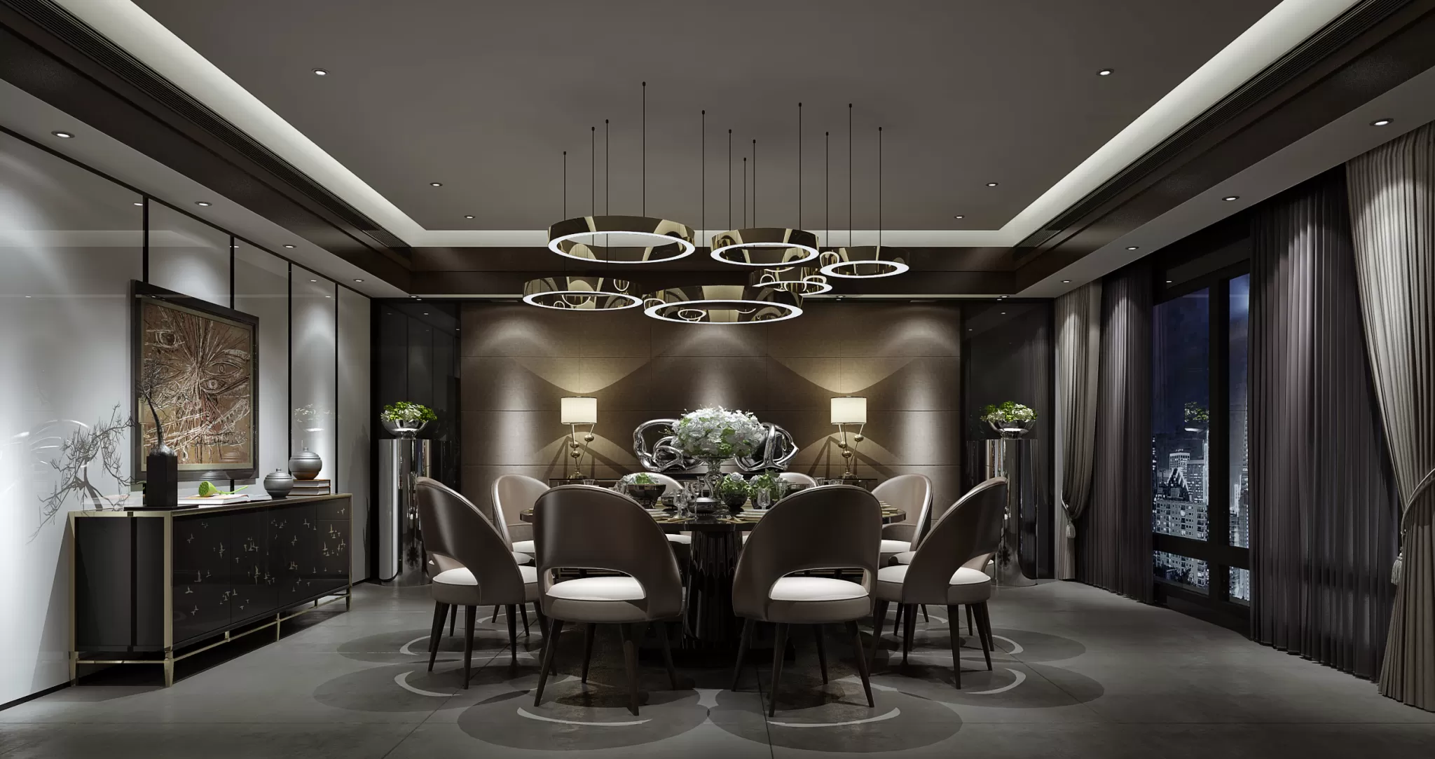 TZ INTERIOR DESIGN 2021 (VRAY) – 13. RESTAURANT VIP ROOM – 72