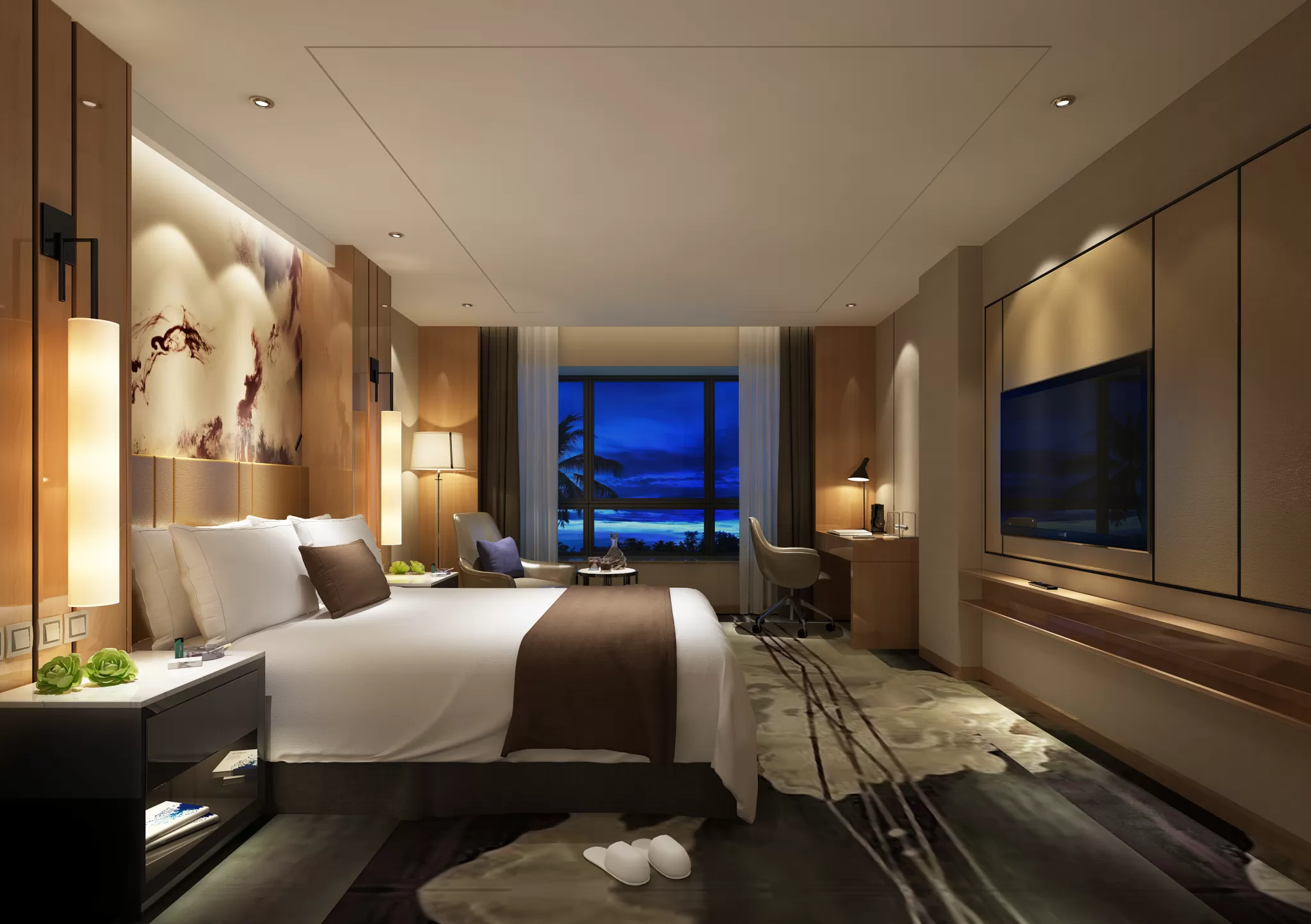 TZ INTERIOR DESIGN 2021 (VRAY) – 14. HOTEL ROOM – 02