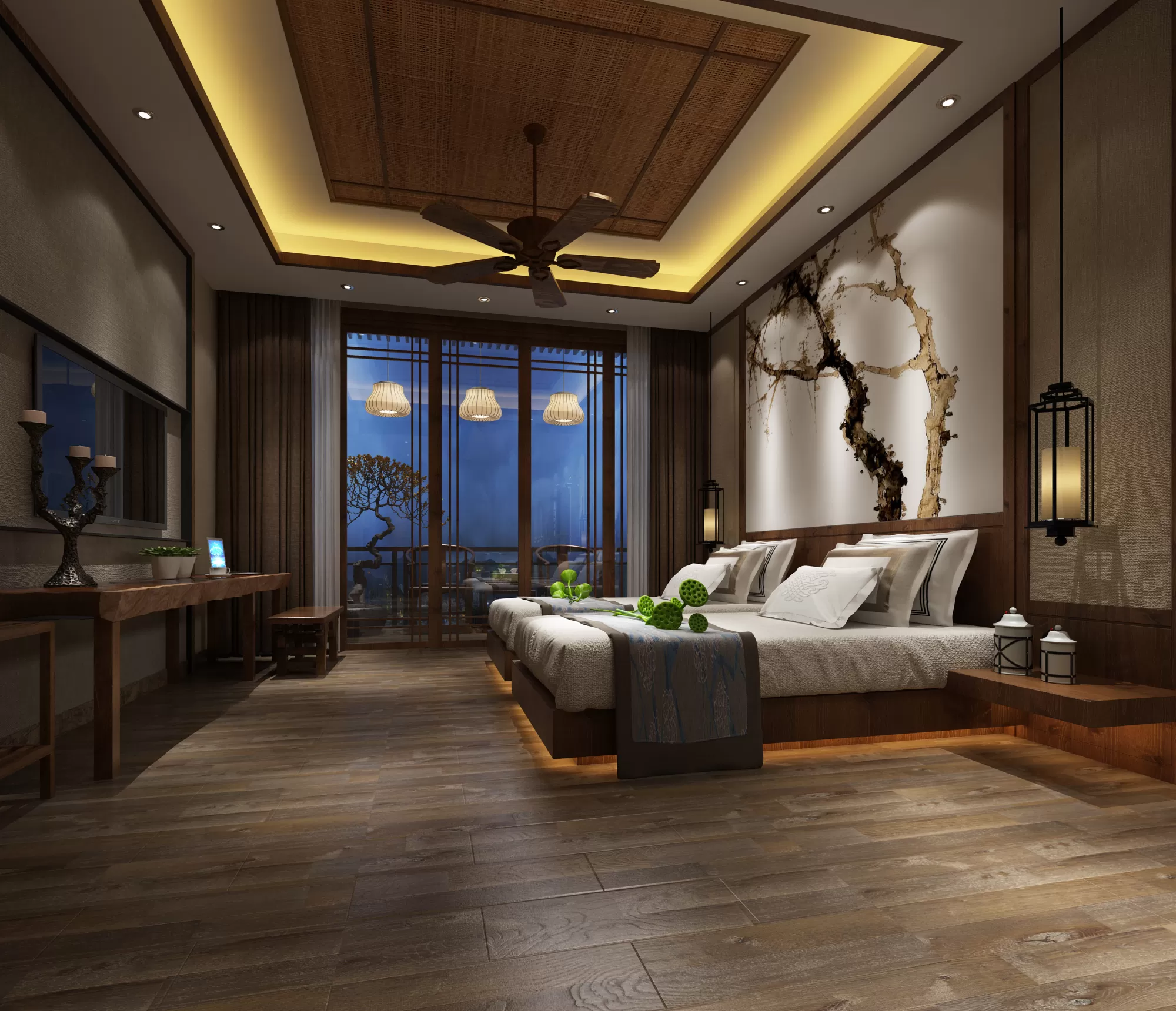 TZ INTERIOR DESIGN 2021 (VRAY) – 14. HOTEL ROOM – 07