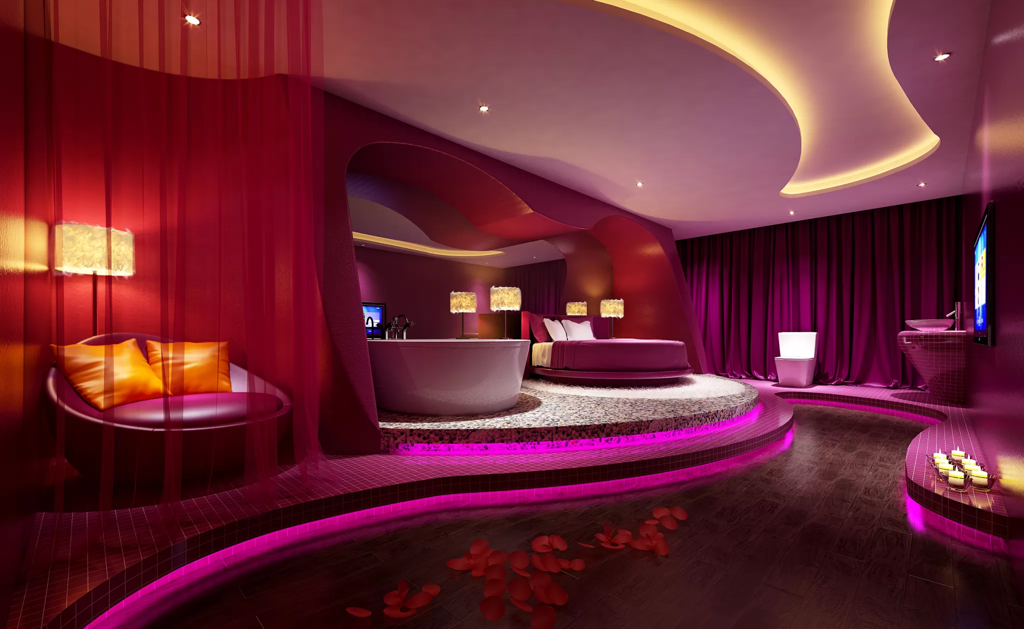 TZ INTERIOR DESIGN 2021 (VRAY) – 14. HOTEL ROOM – 14