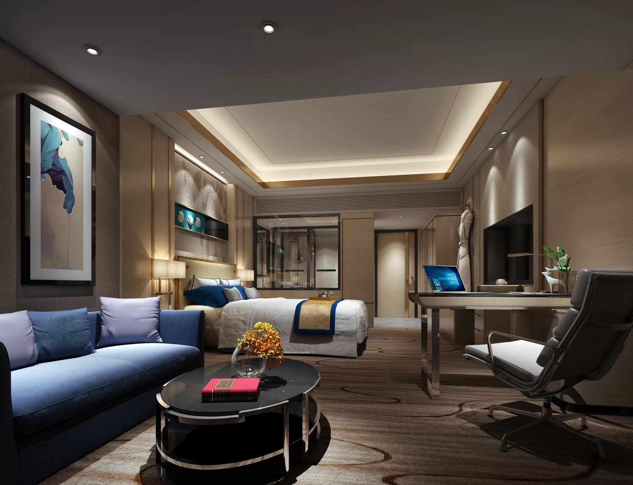 TZ INTERIOR DESIGN 2021 (VRAY) – 14. HOTEL ROOM – 18