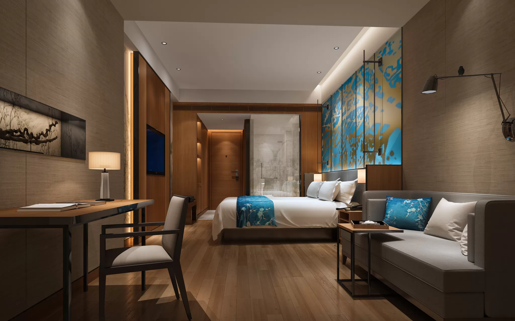 TZ INTERIOR DESIGN 2021 (VRAY) – 14. HOTEL ROOM – 22