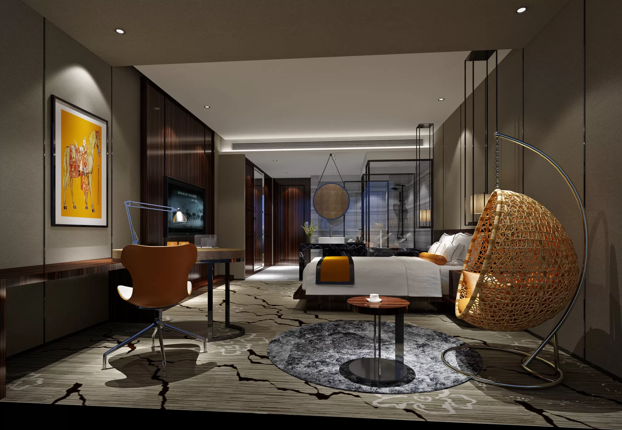 TZ INTERIOR DESIGN 2021 (VRAY) – 14. HOTEL ROOM – 23