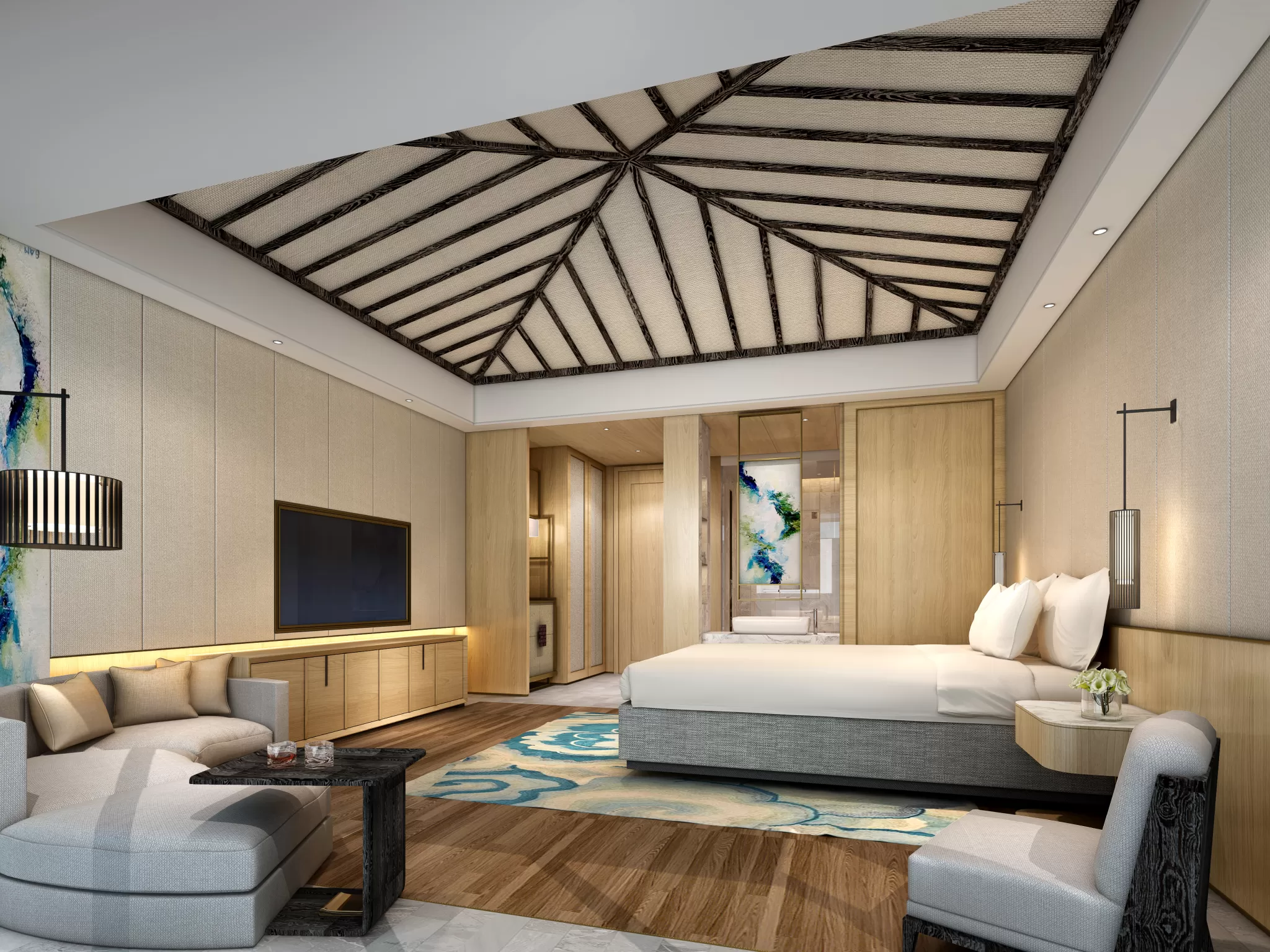 TZ INTERIOR DESIGN 2021 (VRAY) – 14. HOTEL ROOM – 26
