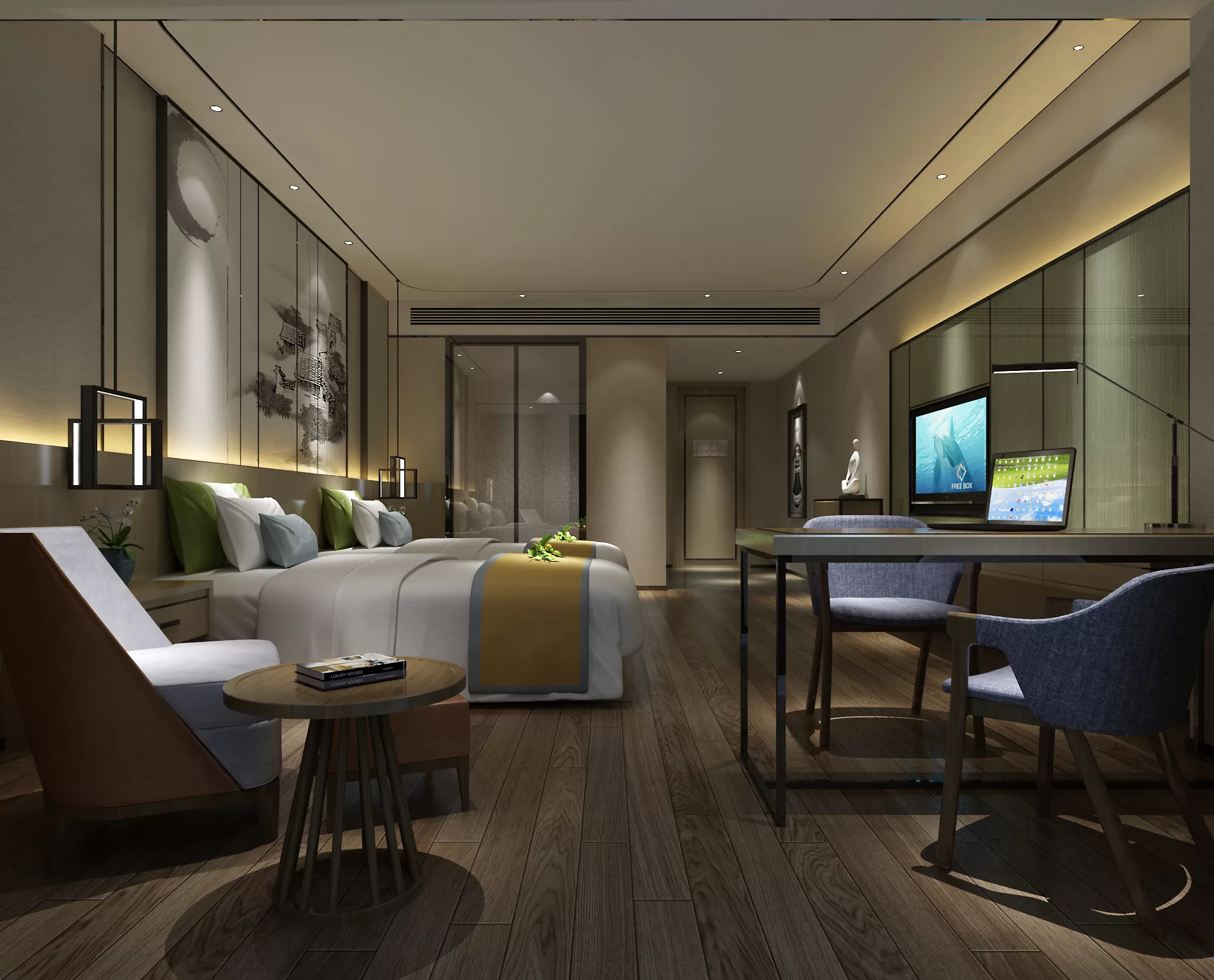 TZ INTERIOR DESIGN 2021 (VRAY) – 14. HOTEL ROOM – 45