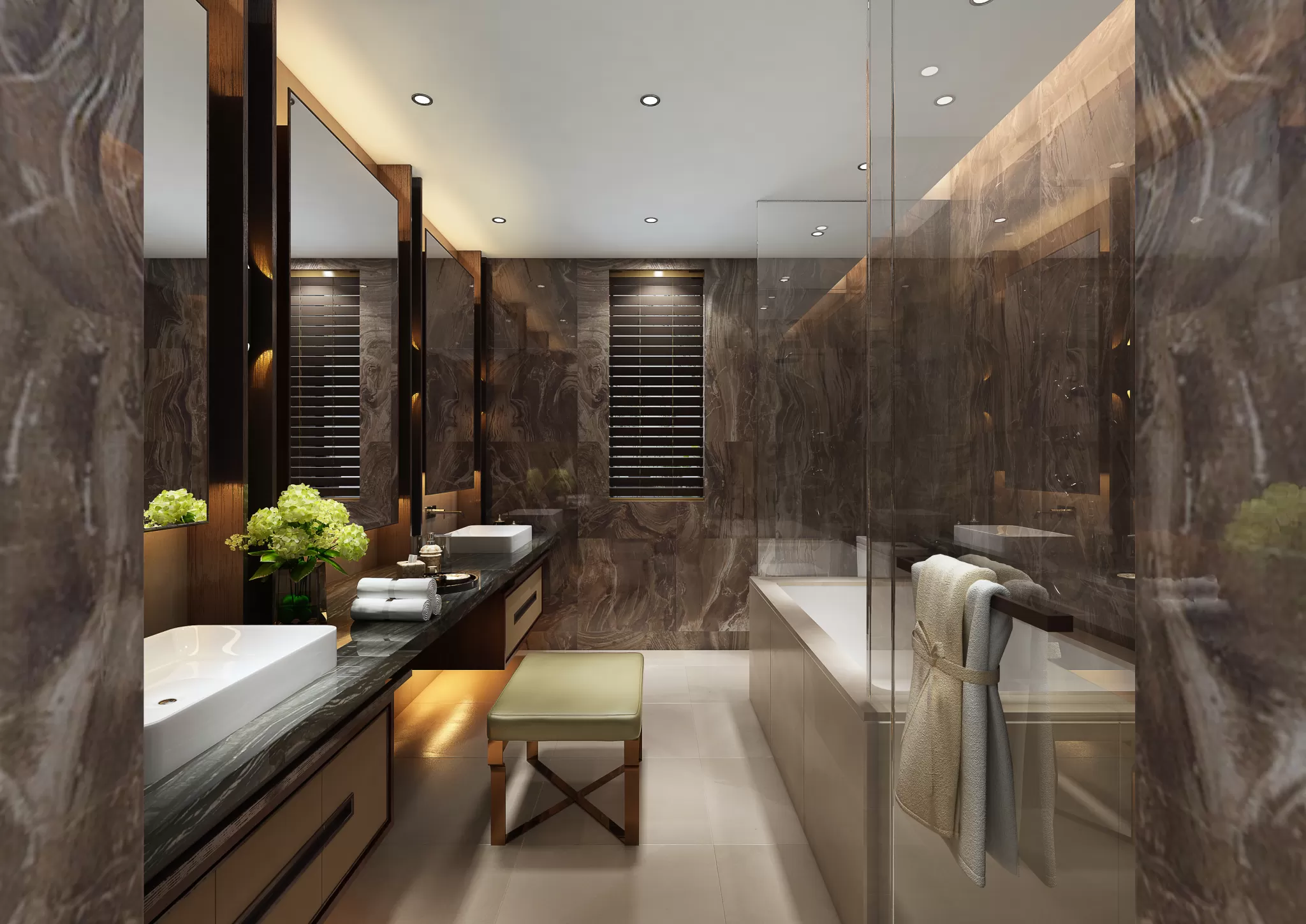 TZ INTERIOR DESIGN 2021 (VRAY) – 15. HOTEL BATHROOM – 15