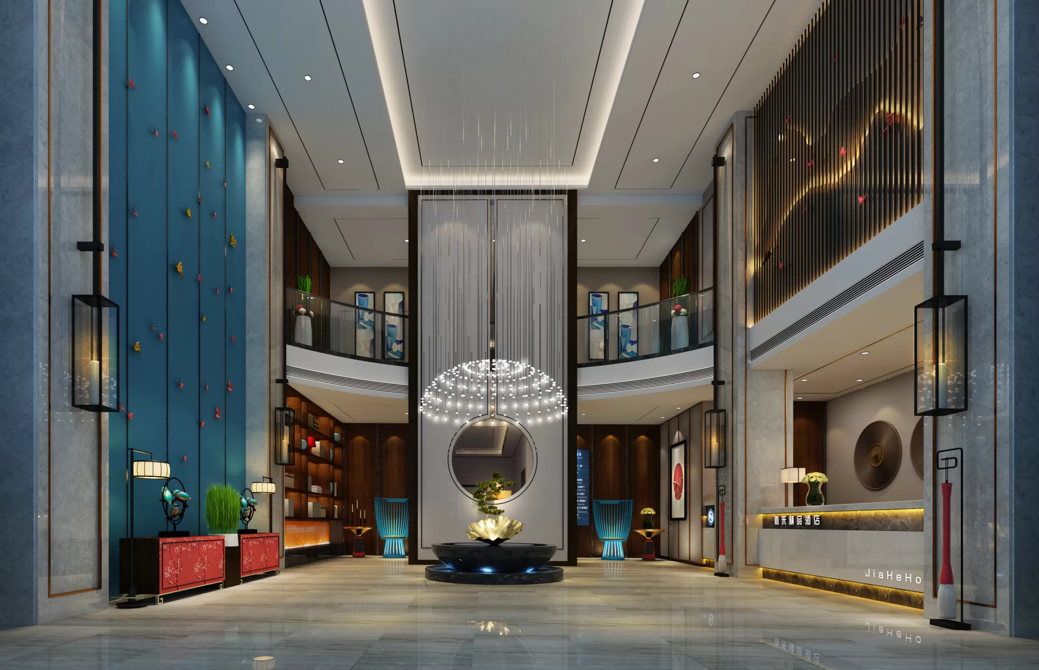 TZ INTERIOR DESIGN 2021 (VRAY) – 16. HOTEL LOBBY – 09