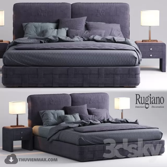 BED 3D MODELS – CLASSIC – 183