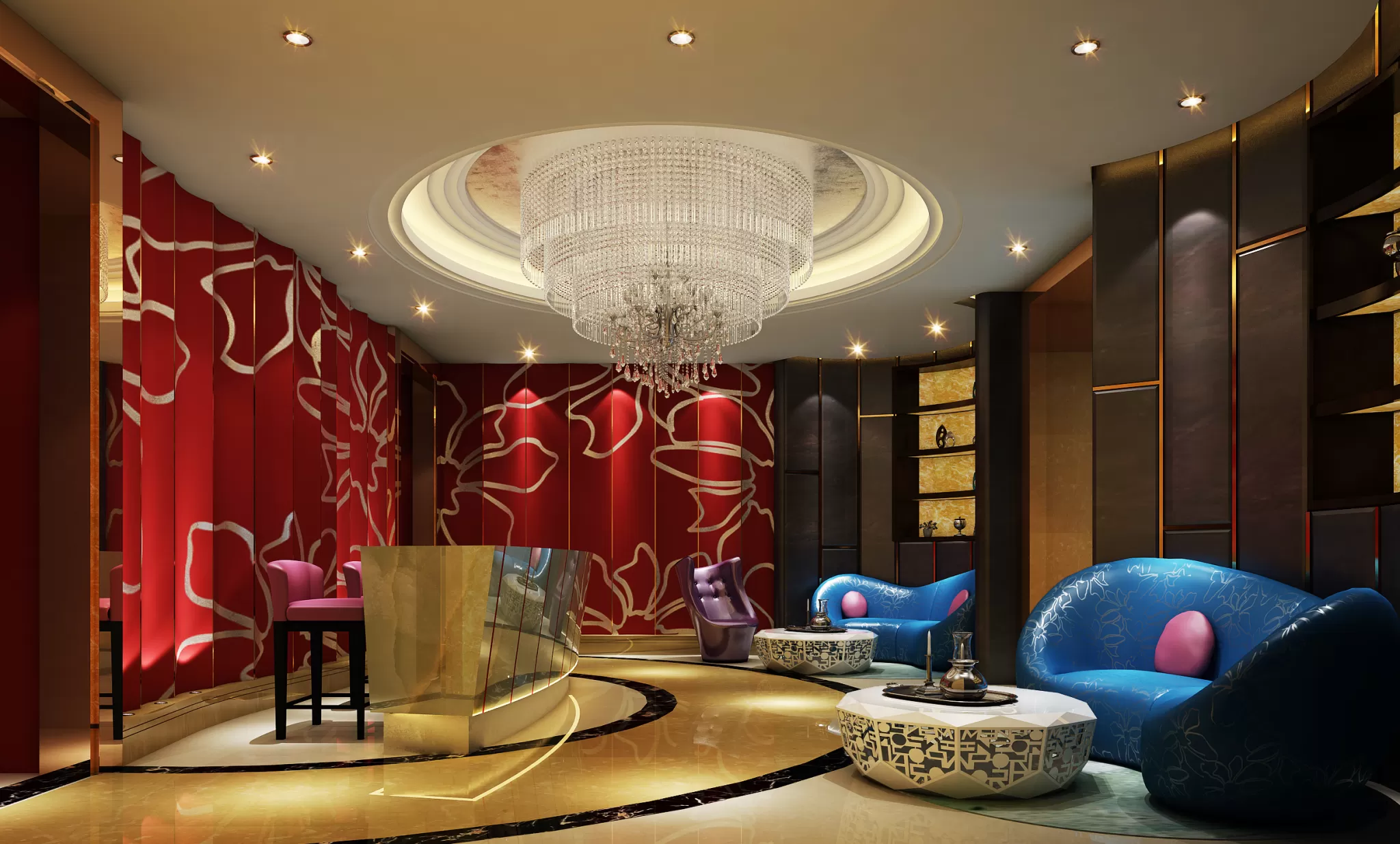 TZ INTERIOR DESIGN 2021 (VRAY) – 17. RECEPTION – 03