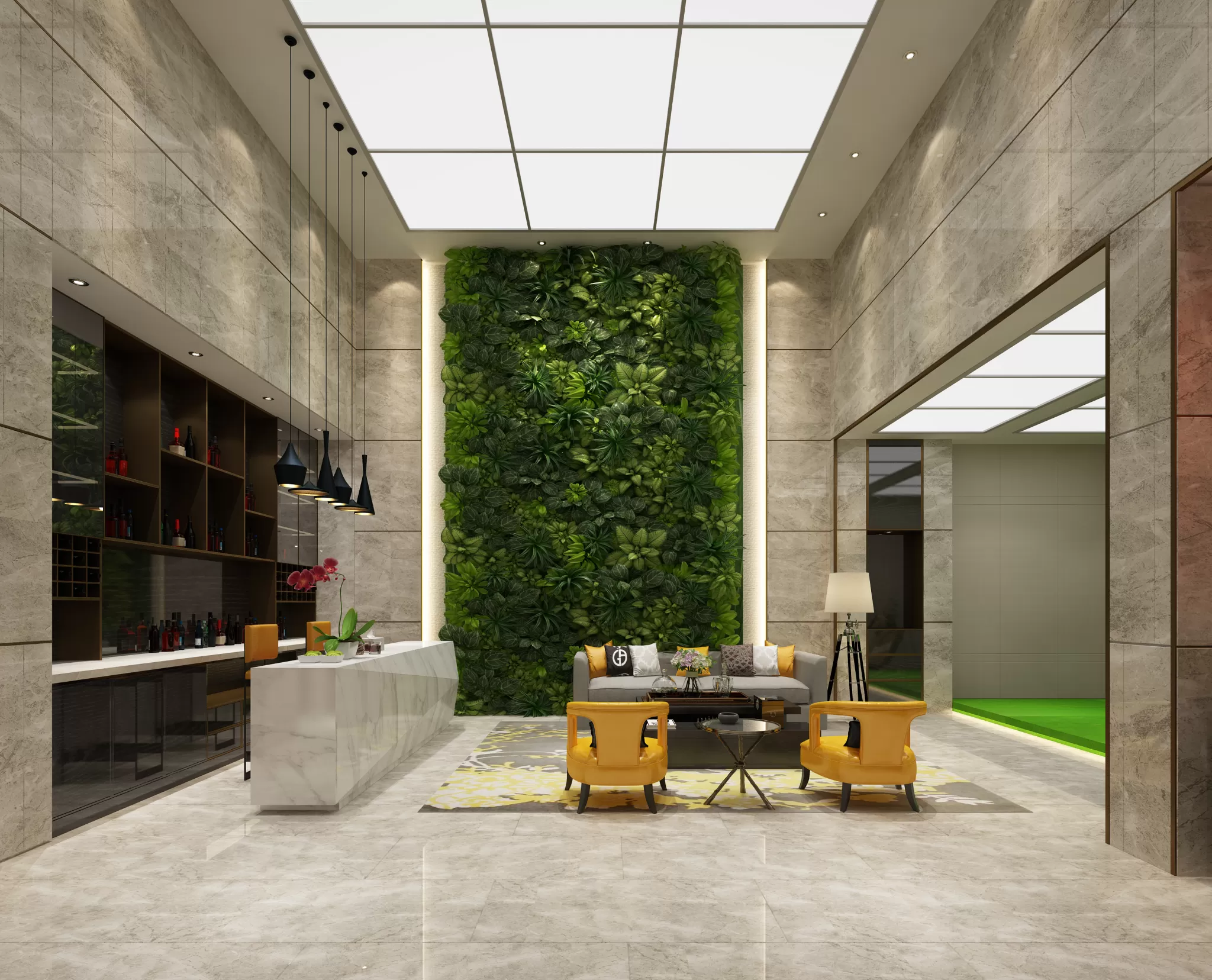 TZ INTERIOR DESIGN 2021 (VRAY) – 17. RECEPTION – 07