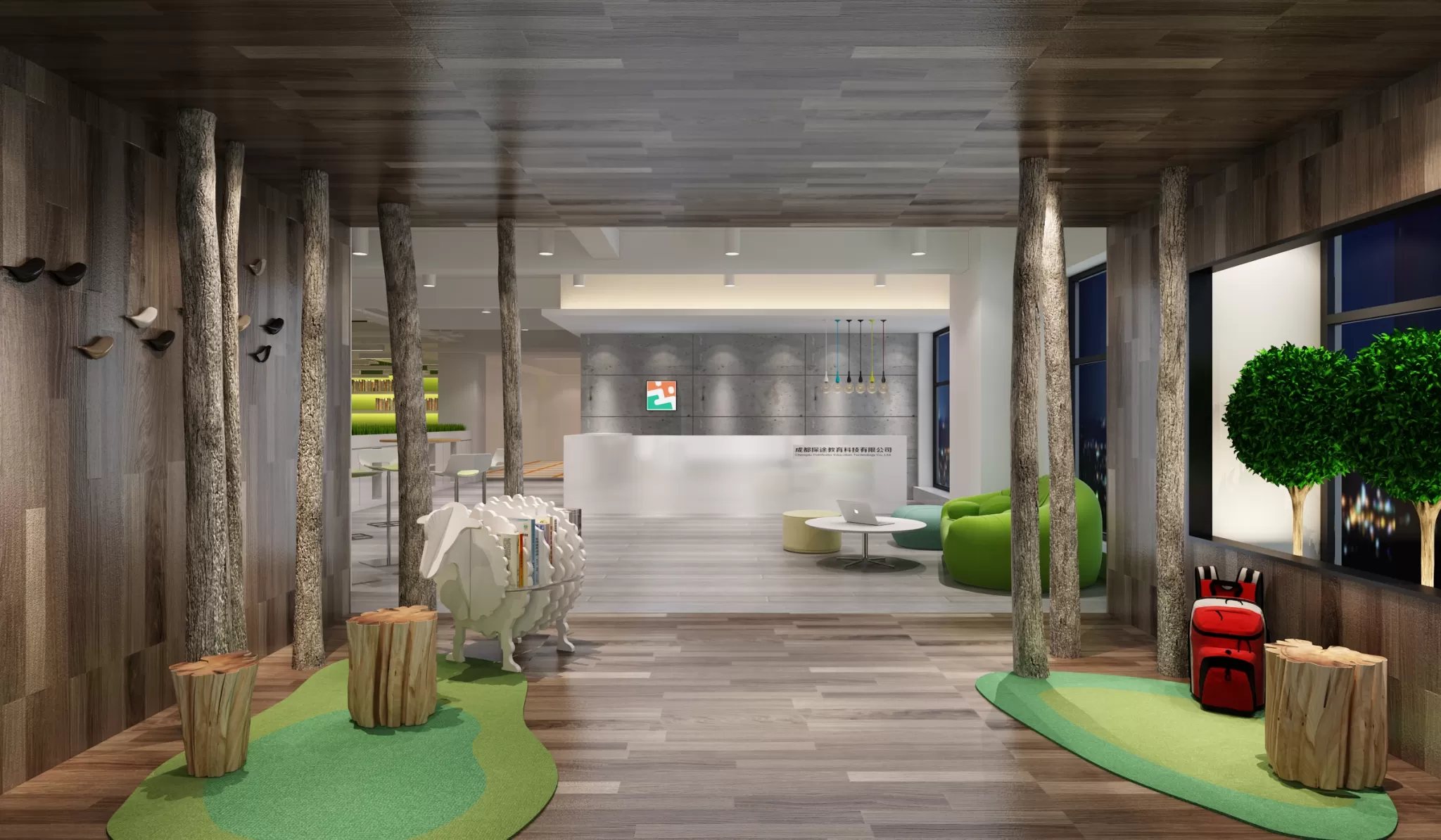 TZ INTERIOR DESIGN 2021 (VRAY) – 17. RECEPTION – 10