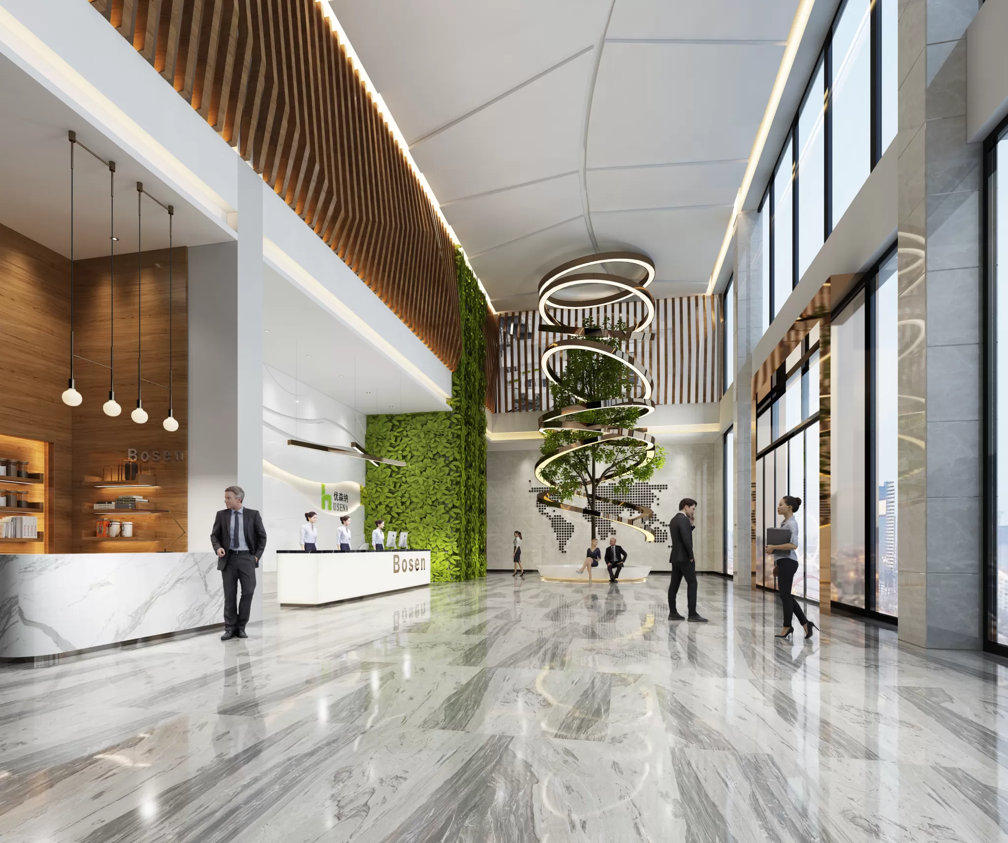 TZ INTERIOR DESIGN 2021 (VRAY) – 17. RECEPTION – 24