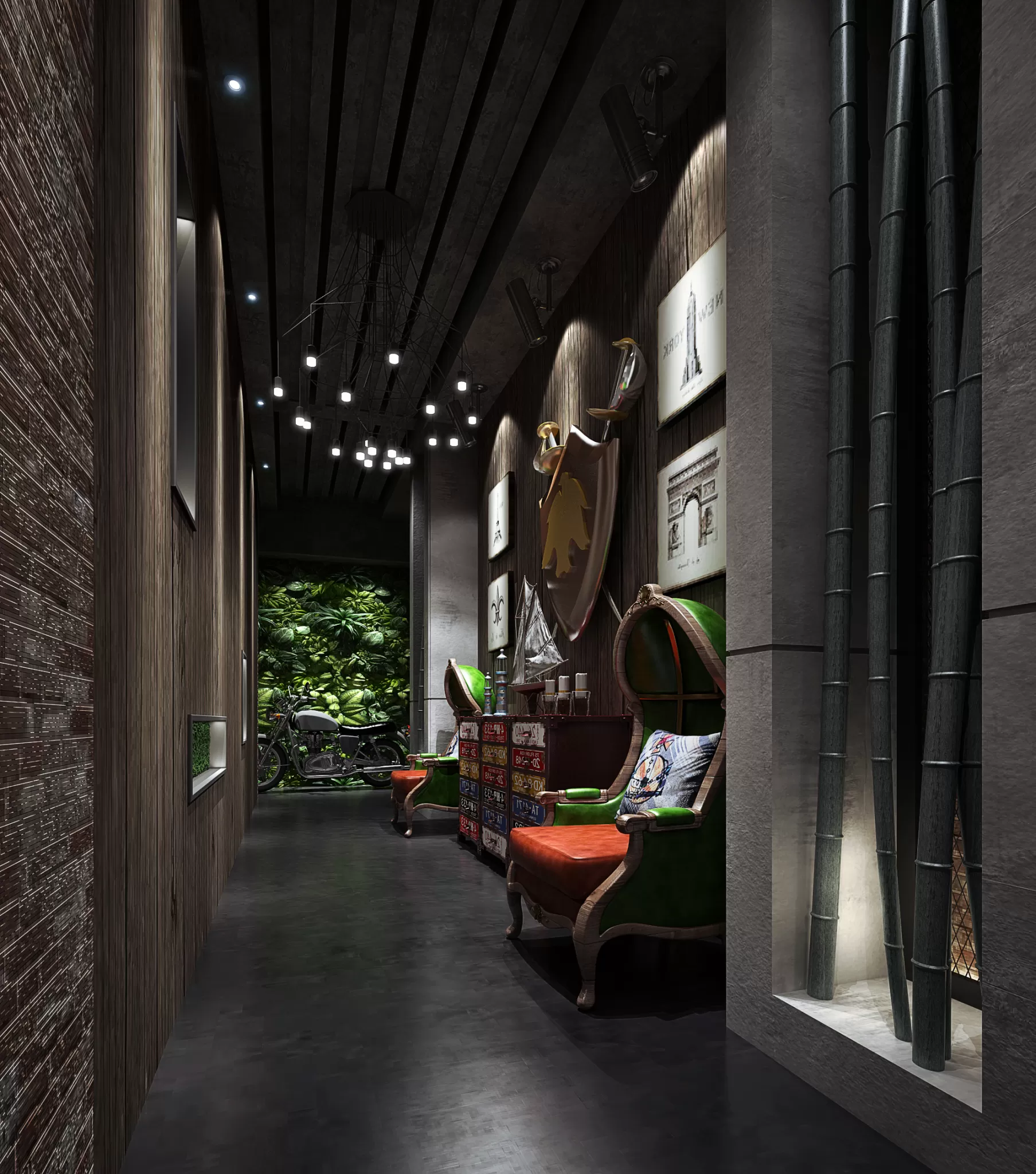 TZ INTERIOR DESIGN 2021 (VRAY) – 18. CORRIDOR, ELEVATOR – 11