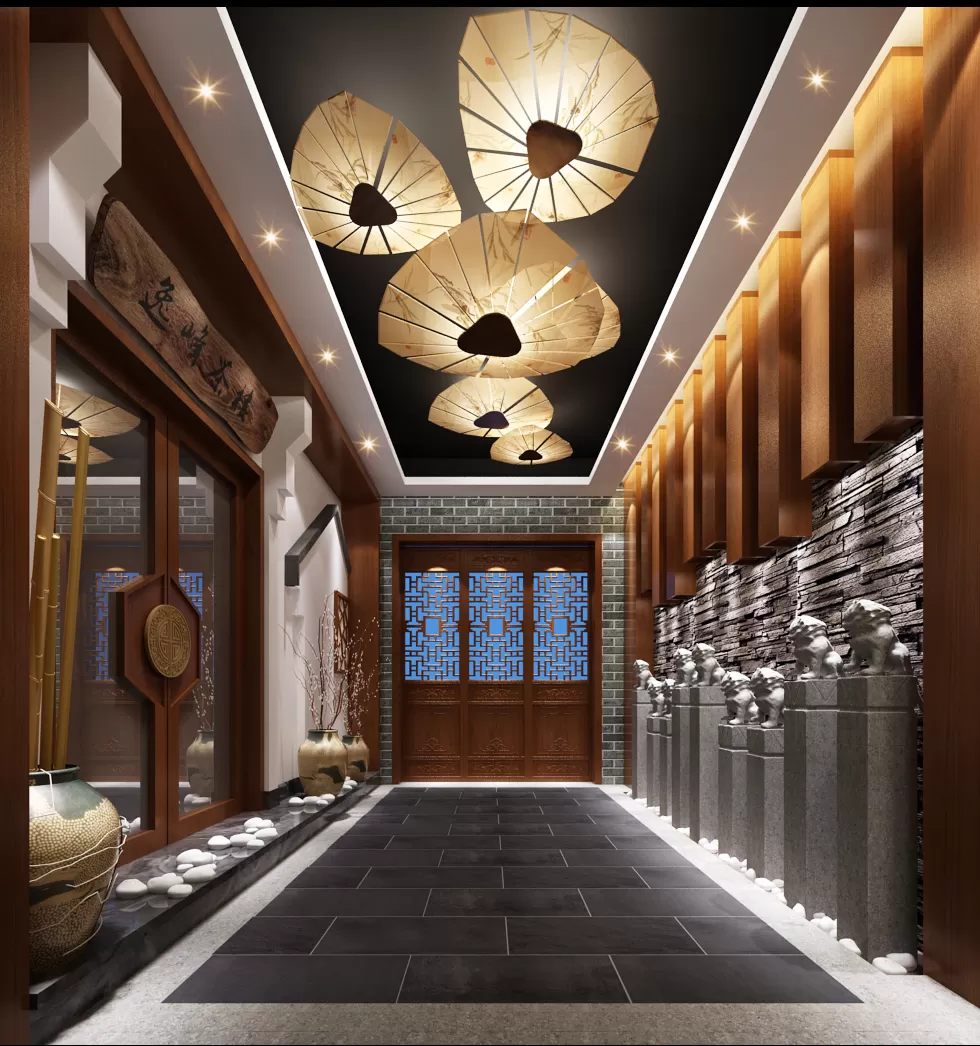 TZ INTERIOR DESIGN 2021 (VRAY) – 18. CORRIDOR, ELEVATOR – 26