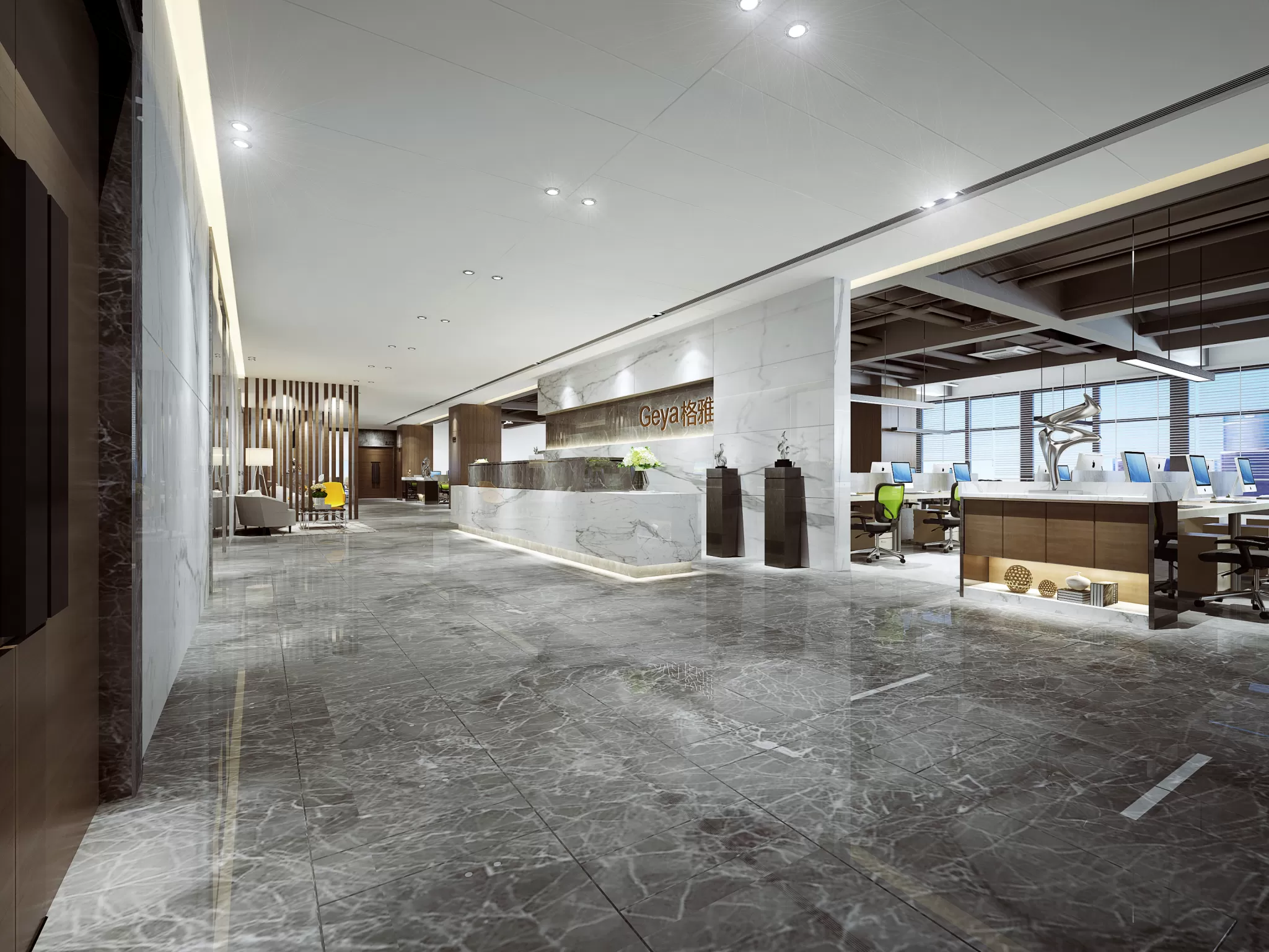 TZ INTERIOR DESIGN 2021 (VRAY) – 20. OFFICEE – 10