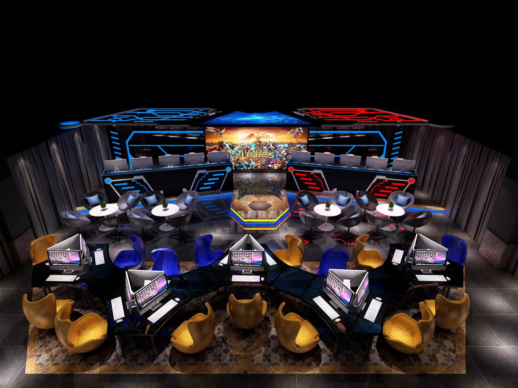 TZ INTERIOR DESIGN 2021 (VRAY) – 23. INTERNET COFFEE – 13