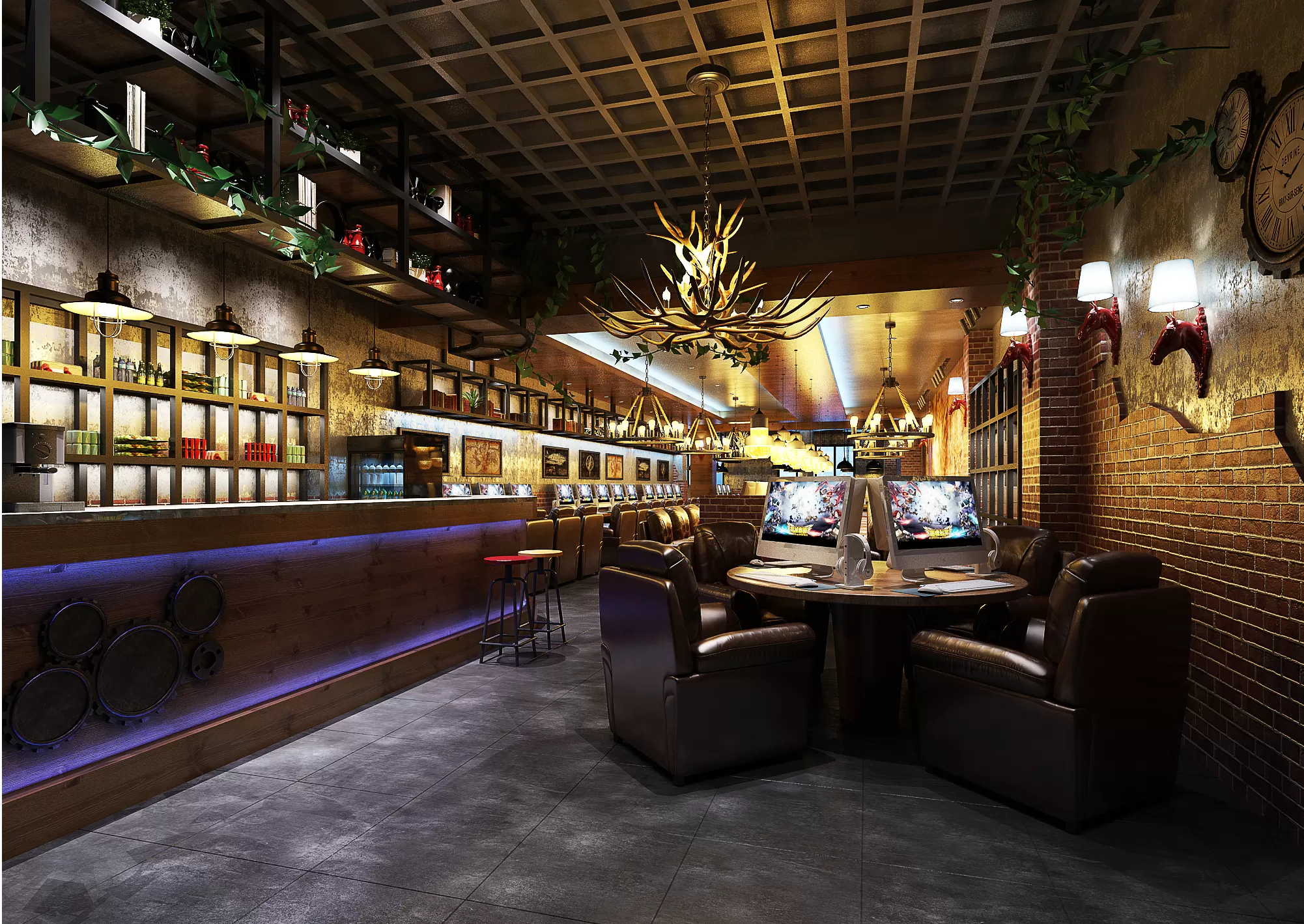 TZ INTERIOR DESIGN 2021 (VRAY) – 23. INTERNET COFFEE – 14