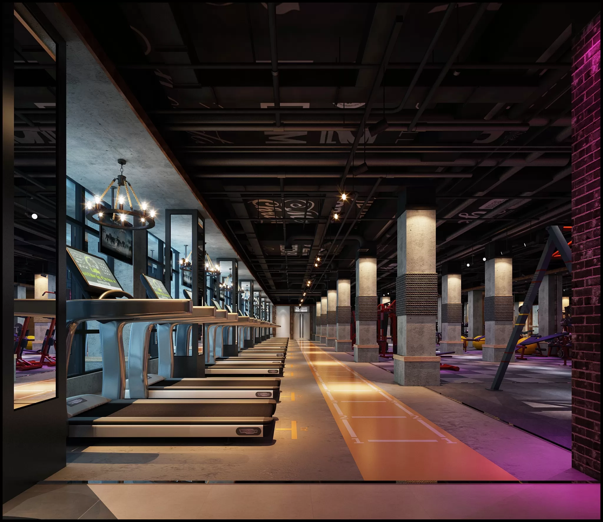 TZ INTERIOR DESIGN 2021 (VRAY) – 26. GYMS – 11
