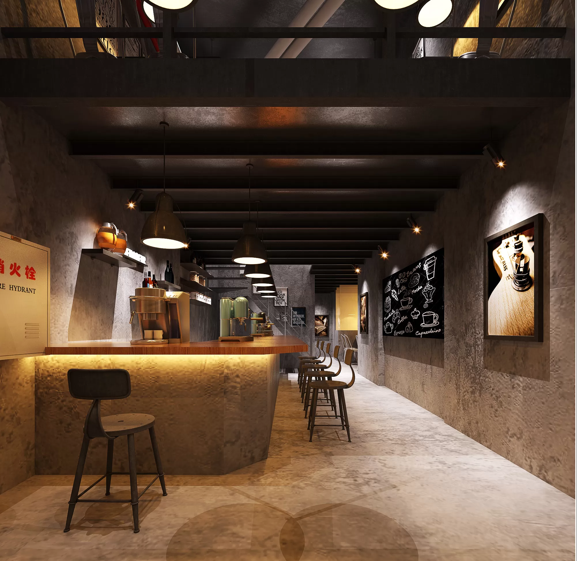 TZ INTERIOR DESIGN 2021 (VRAY) – 27. COFFEE, BAKERY – 04