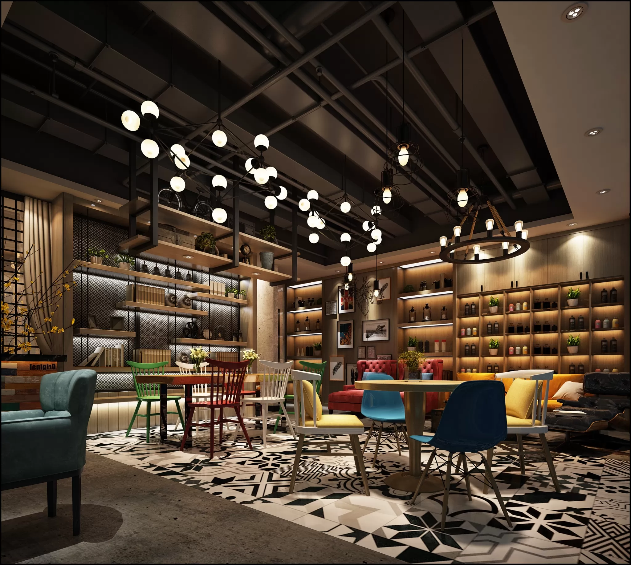 TZ INTERIOR DESIGN 2021 (VRAY) – 27. COFFEE, BAKERY – 08