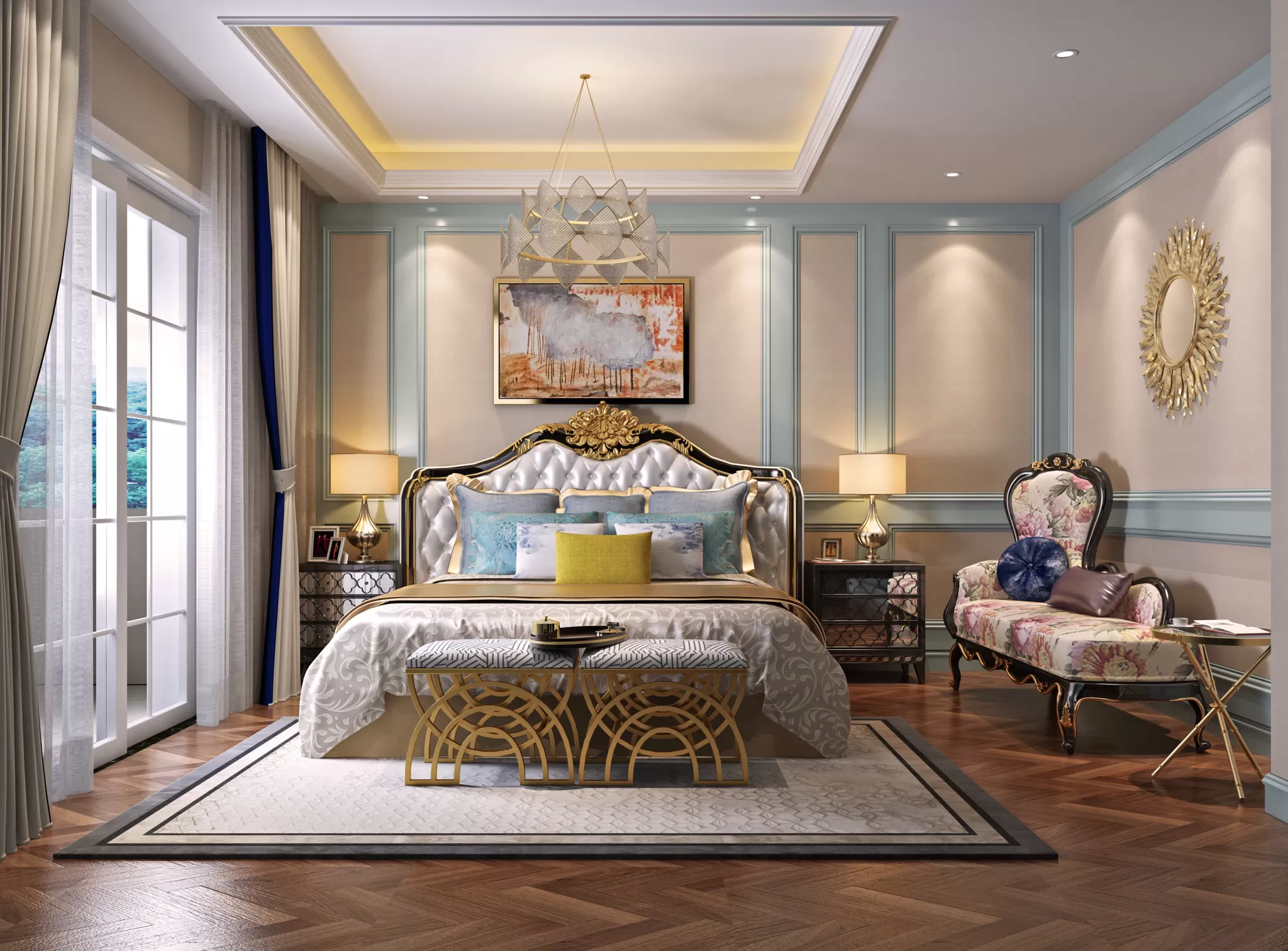 TZ INTERIOR DESIGN 2021 (VRAY) – 4. BEDROOM – 38 TZ INTERIOR DESIGN 2021 (VRAY) – 4. BEDROOM – 38