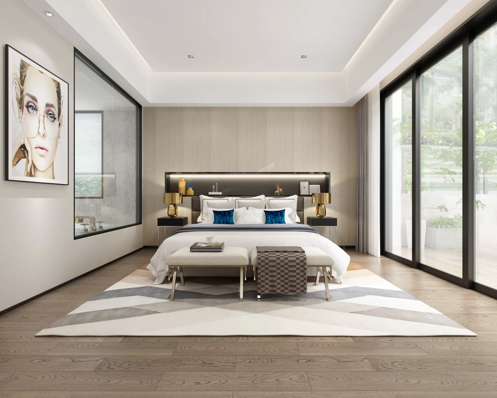 TZ INTERIOR DESIGN 2021 (VRAY) – 4. BEDROOM – 44 TZ INTERIOR DESIGN 2021 (VRAY) – 4. BEDROOM – 44