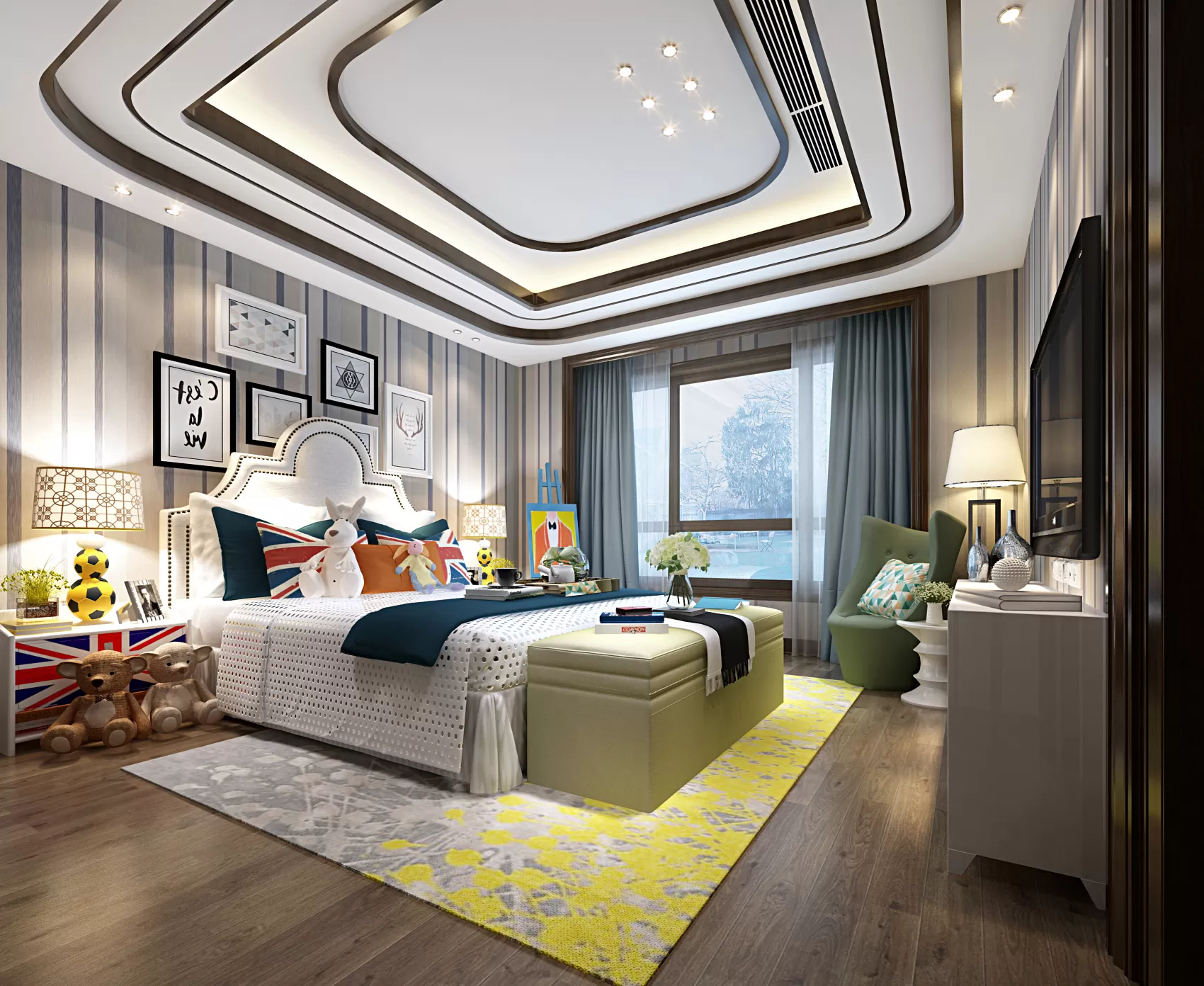 TZ INTERIOR DESIGN 2021 (VRAY) – 5. CHILDREN ROOM – 11 TZ INTERIOR DESIGN 2021 (VRAY) – 5. CHILDREN ROOM – 11