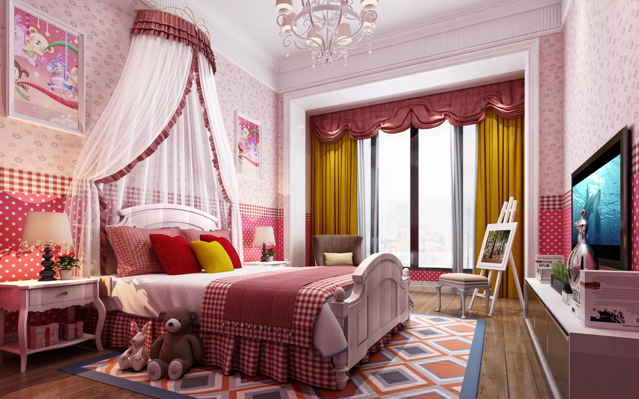 TZ INTERIOR DESIGN 2021 (VRAY) – 5. CHILDREN ROOM – 15 TZ INTERIOR DESIGN 2021 (VRAY) – 5. CHILDREN ROOM – 15