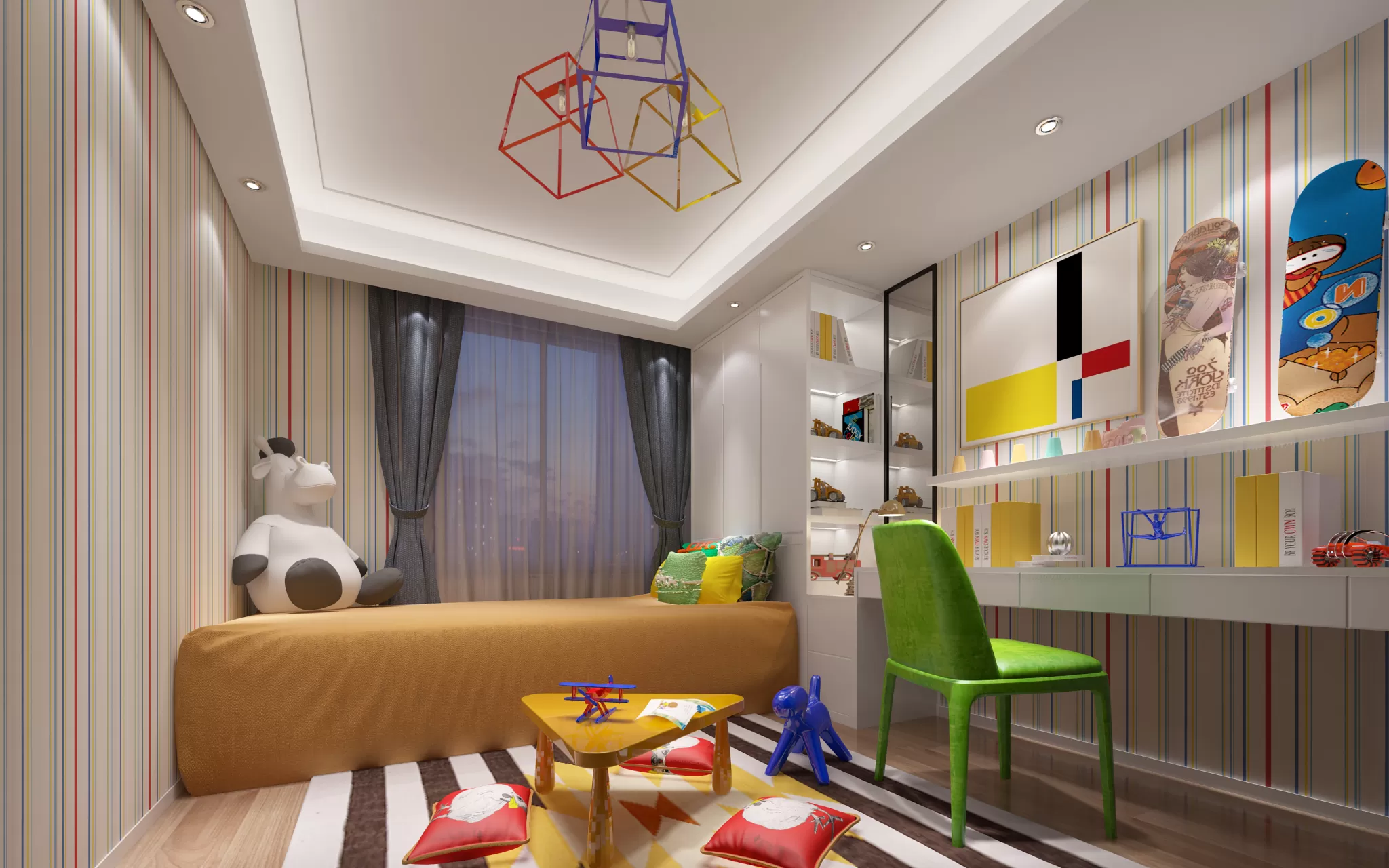 TZ INTERIOR DESIGN 2021 (VRAY) – 5. CHILDREN ROOM – 25 TZ INTERIOR DESIGN 2021 (VRAY) – 5. CHILDREN ROOM – 25